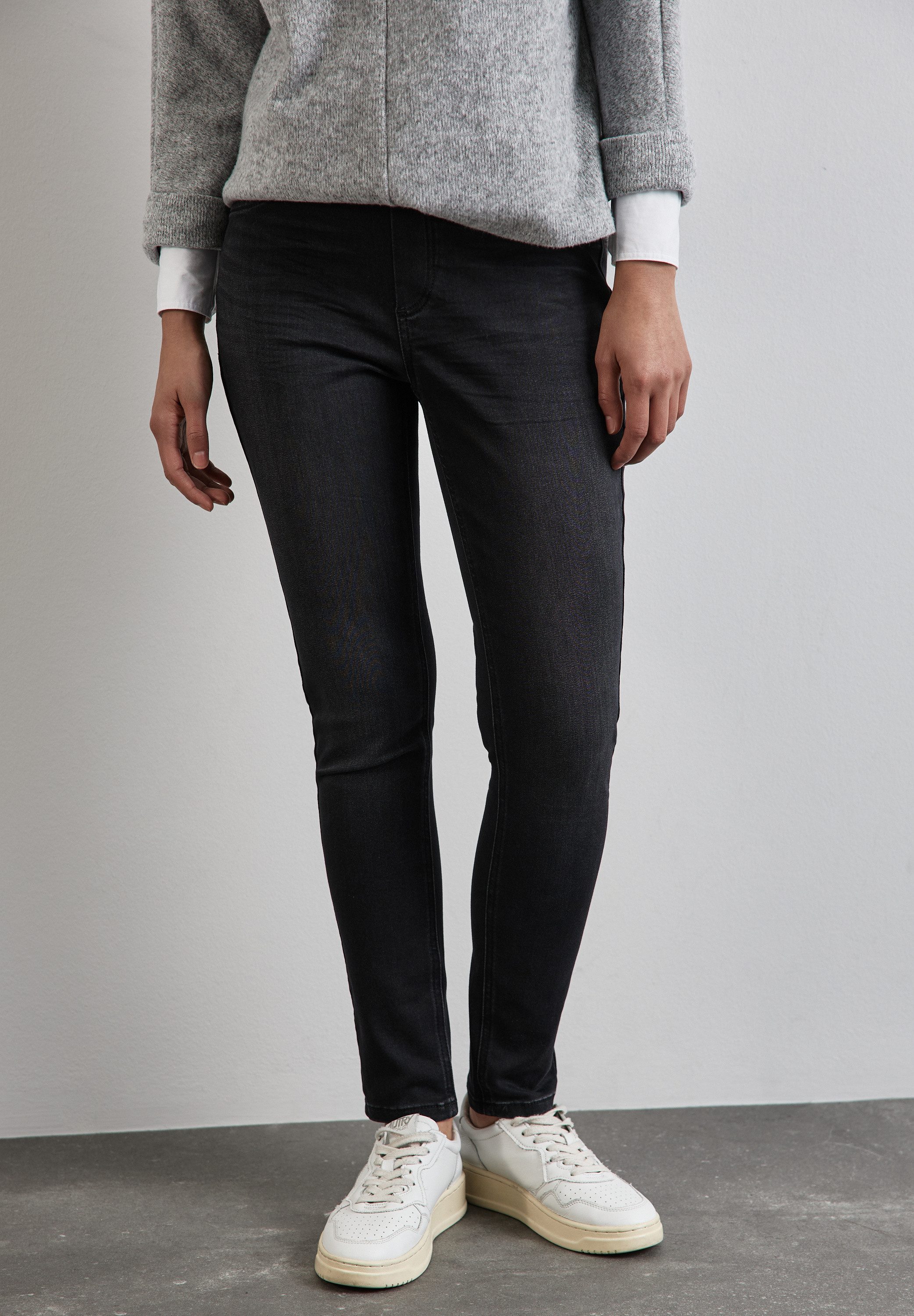 STREET ONE Skinny-fit-Jeans High Waist