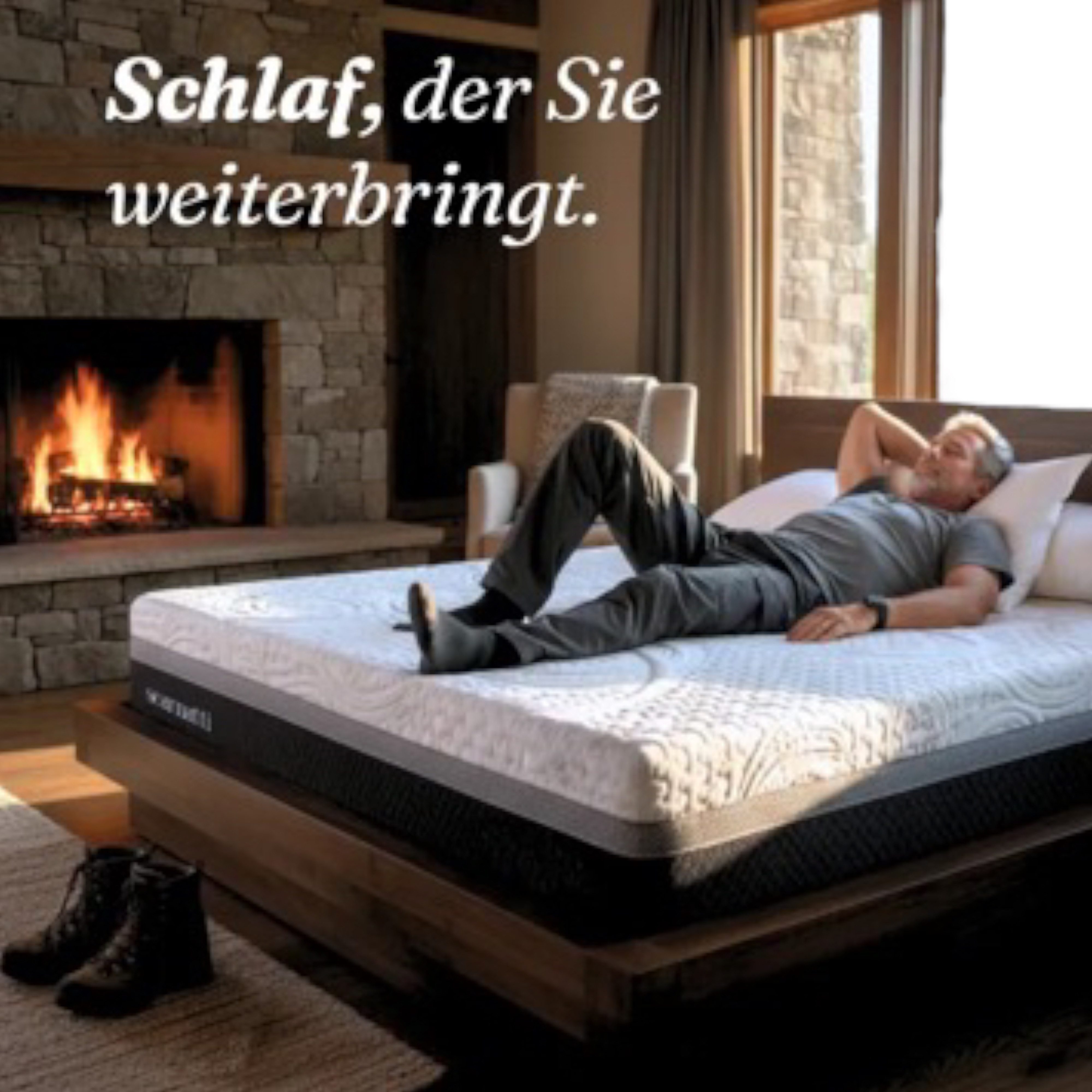 Visco-Matratze Scarnatti™ Gel Memory Foam 18 cm hoch – 7 Zonen Druckentlastung, scarnatti, 18 cm hoch, (Spar-Set), H3/H4 Wende, Bambus-Aktivkohle Bezug, Ergonomisch & Waschbar