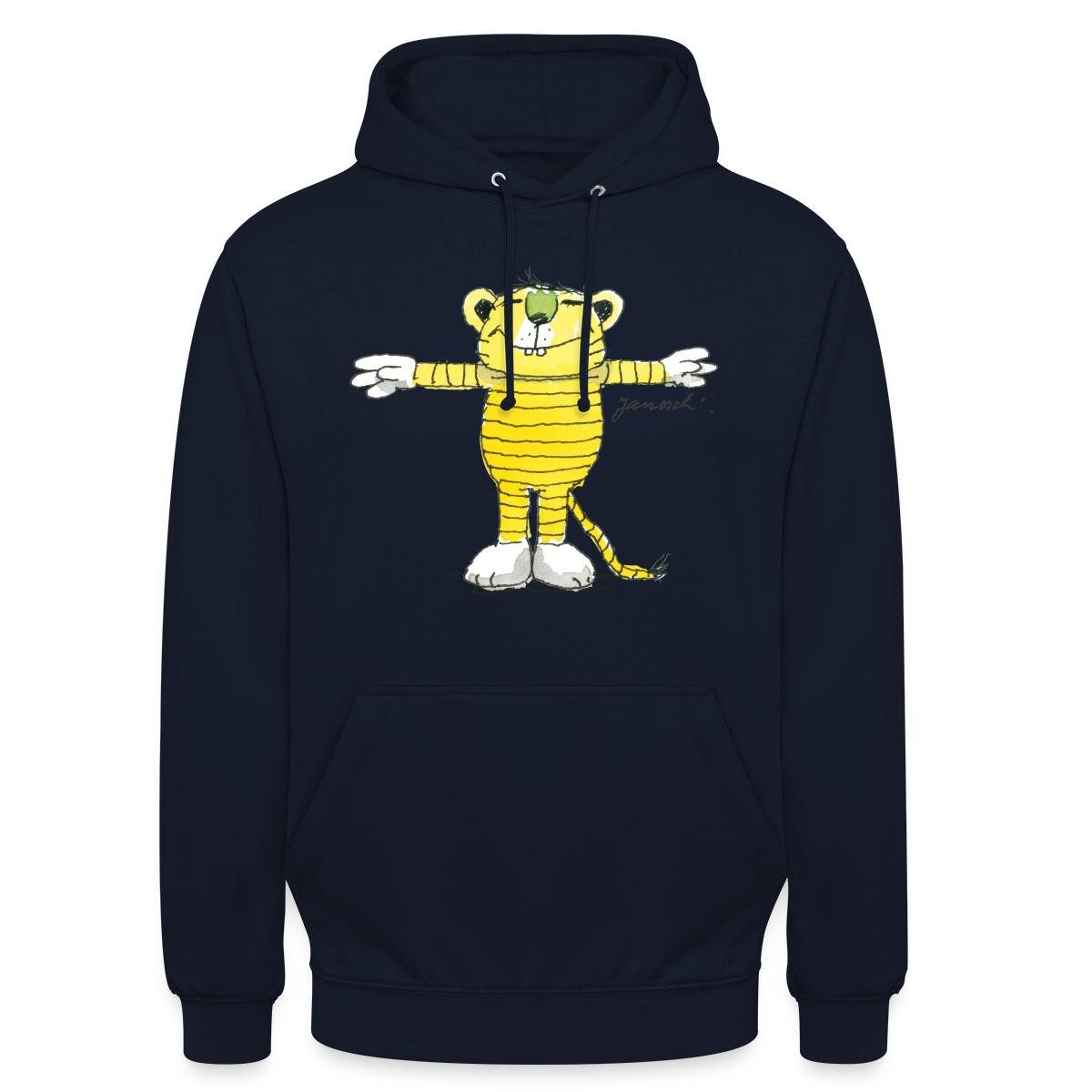 Hoodie Janosch Tiger Pose Unisex Hoodie