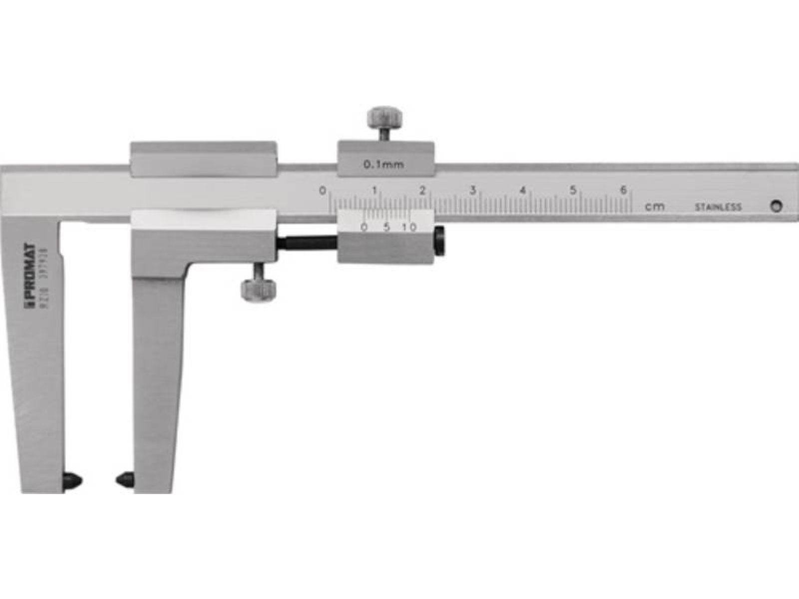 PROMAT Bremsscheibe 31-175-901 Bremsscheibenmessschieber 0-50 mm