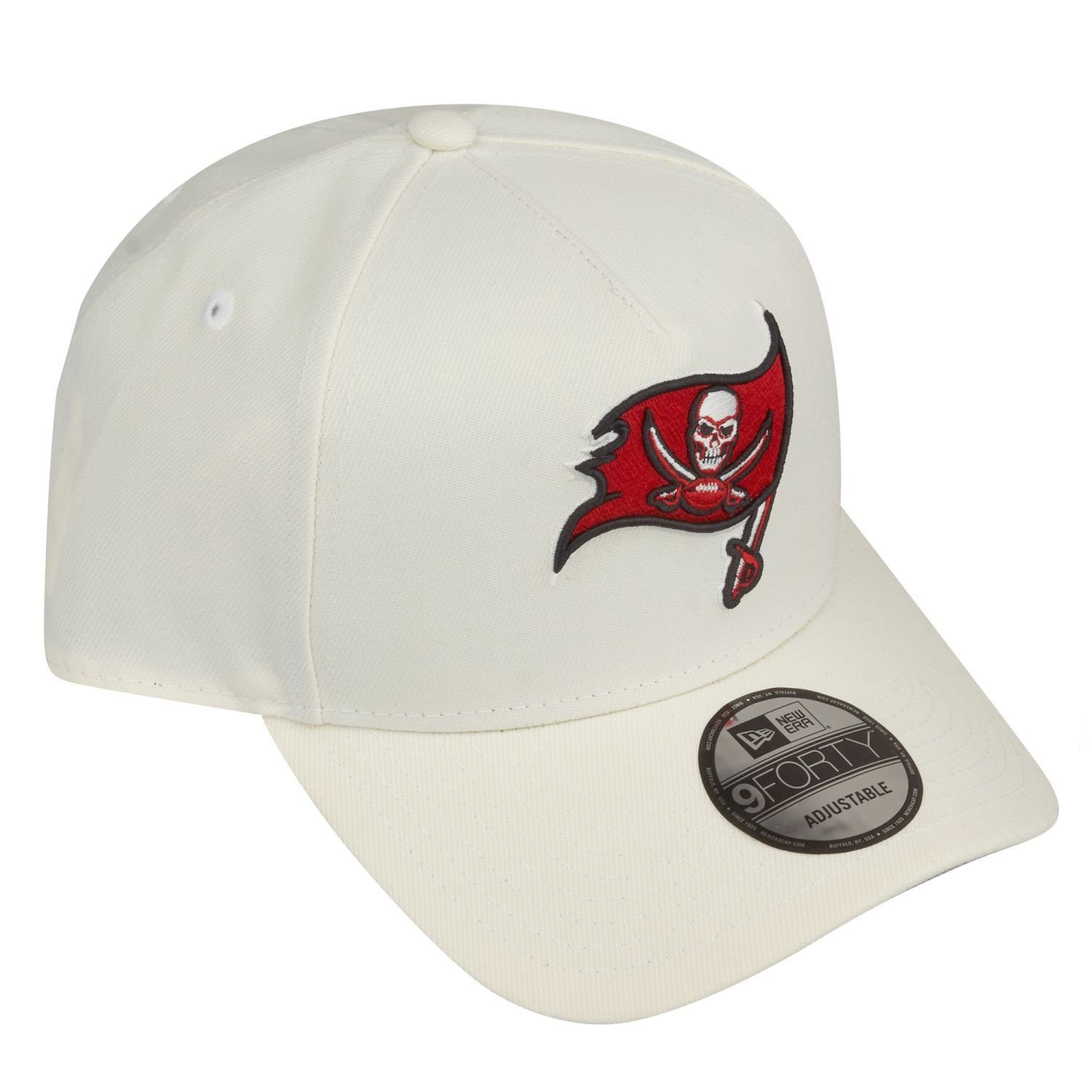 chrome TEAMS Cap 9Forty Trucker Tampa New NFL AFrame Buccaneers Bay Era white Trucker