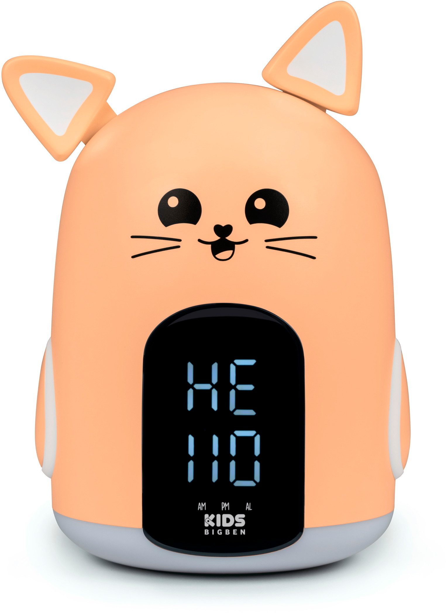 BigBen Wecker Kids Wecker und Nachtlicht HELLO Cat dimmbares Display AU387827