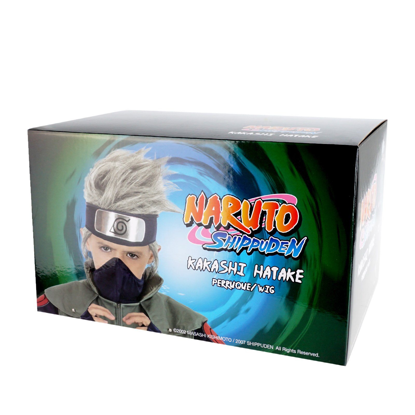 GalaxyCat Kostüm-Perücke Kakashi Hatake Kinder Perücke, Für Naruto Shippuden Cosplay Kinder, Cosplay Perücke von Kakashi Hatake