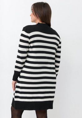 Kekoo A-Linien-Kleid Strickkleid in A-Linie aus reiner Baumwolle 'Pure'