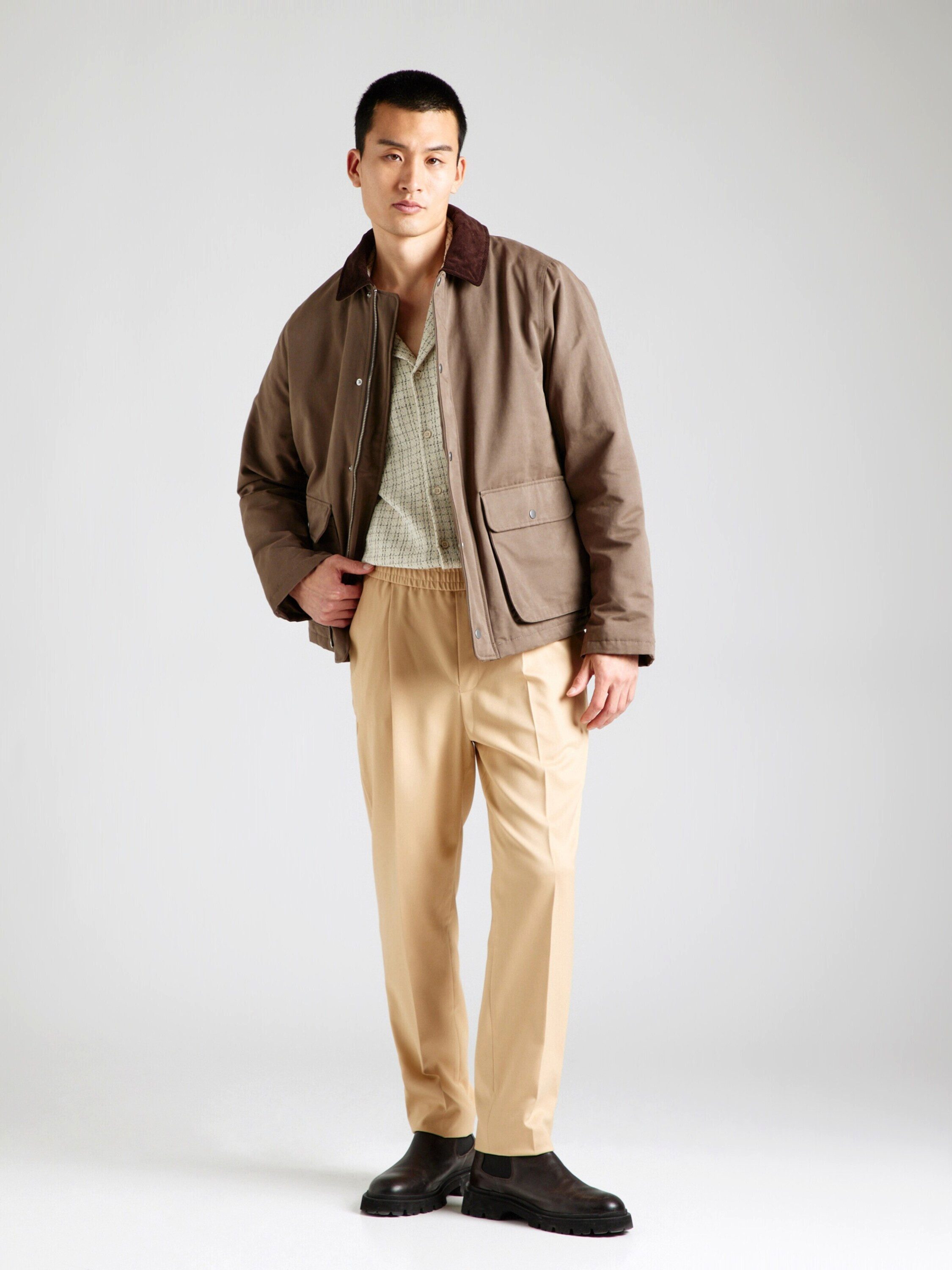 Topman Bundfaltenhose (1-tlg)