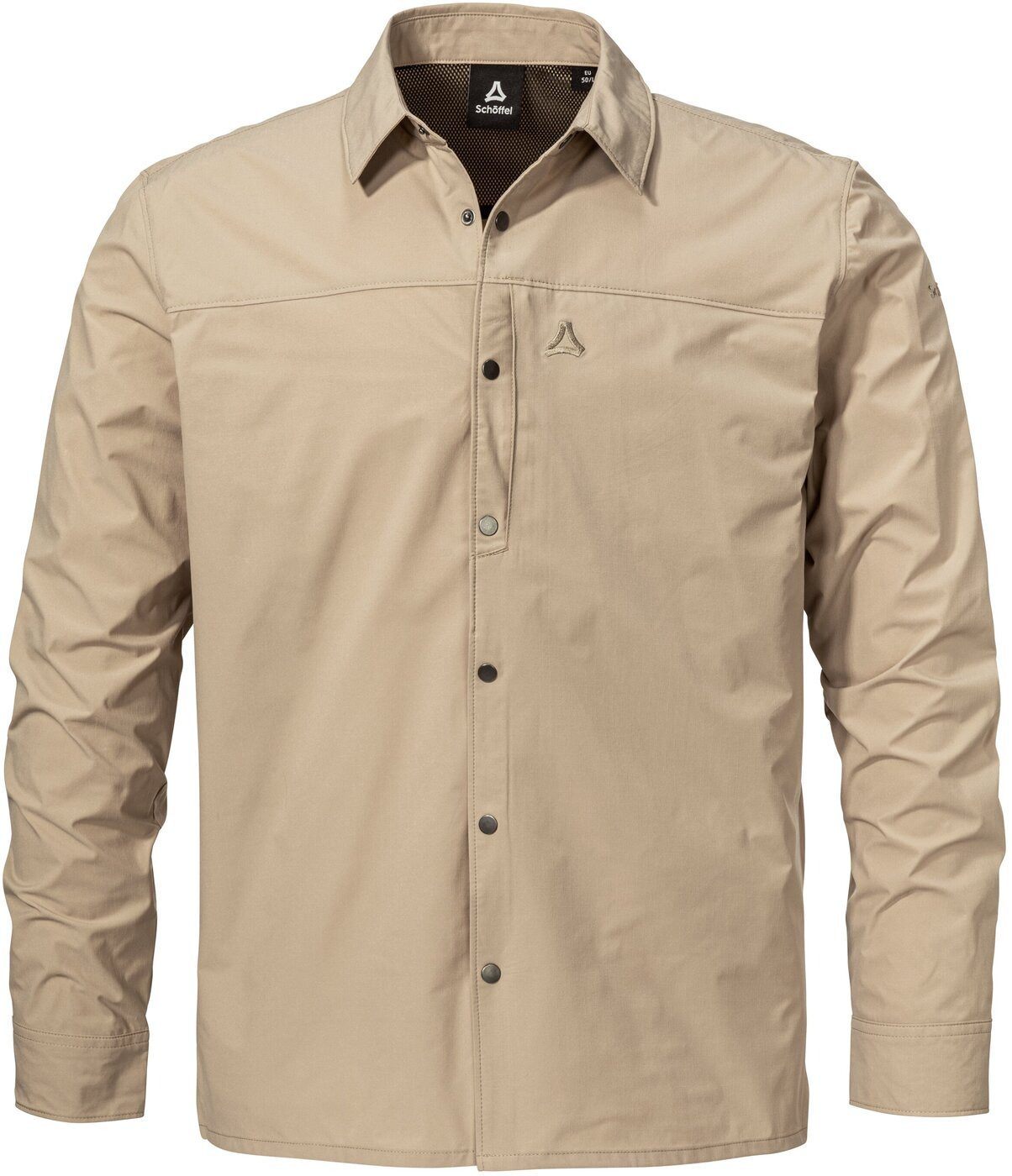 Schöffel Outdoorhemd Shirt Style Maghera MEN BRANDON BEIGE
