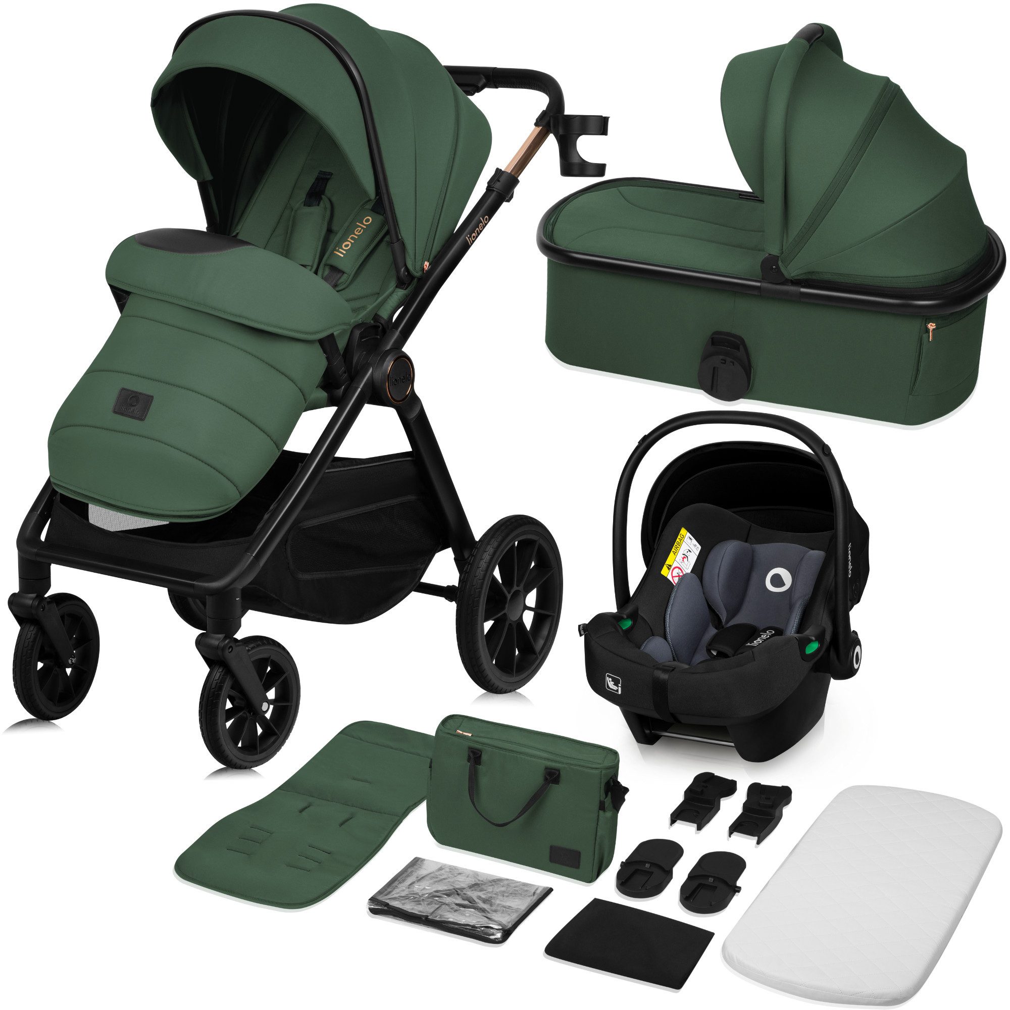 Kombi-Kinderwagen LAYLA 3IN1