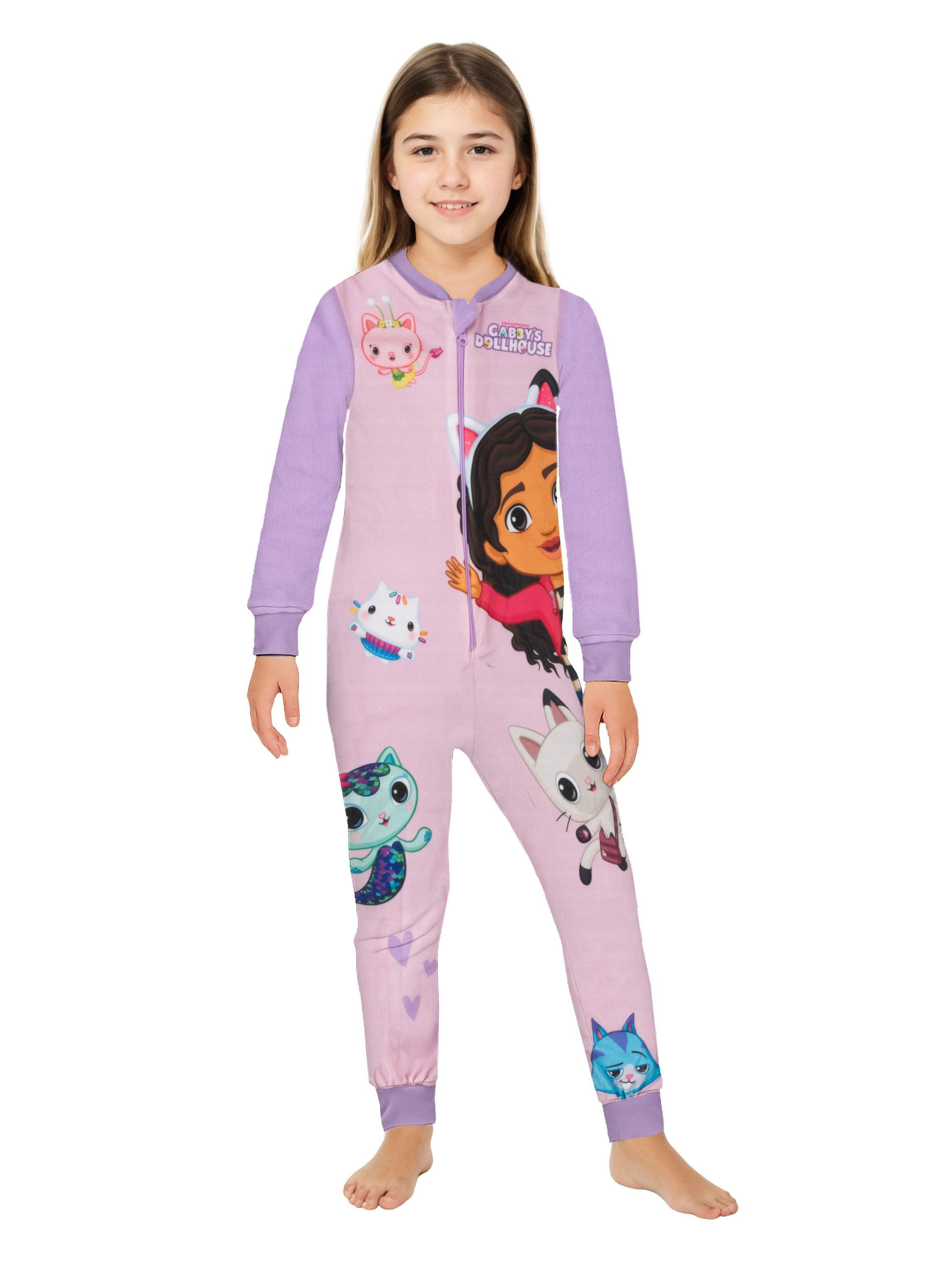 Jumpsuit Gabby's Dollhouse Jumpsuit Overall Pyjama Schlafanzug langarm