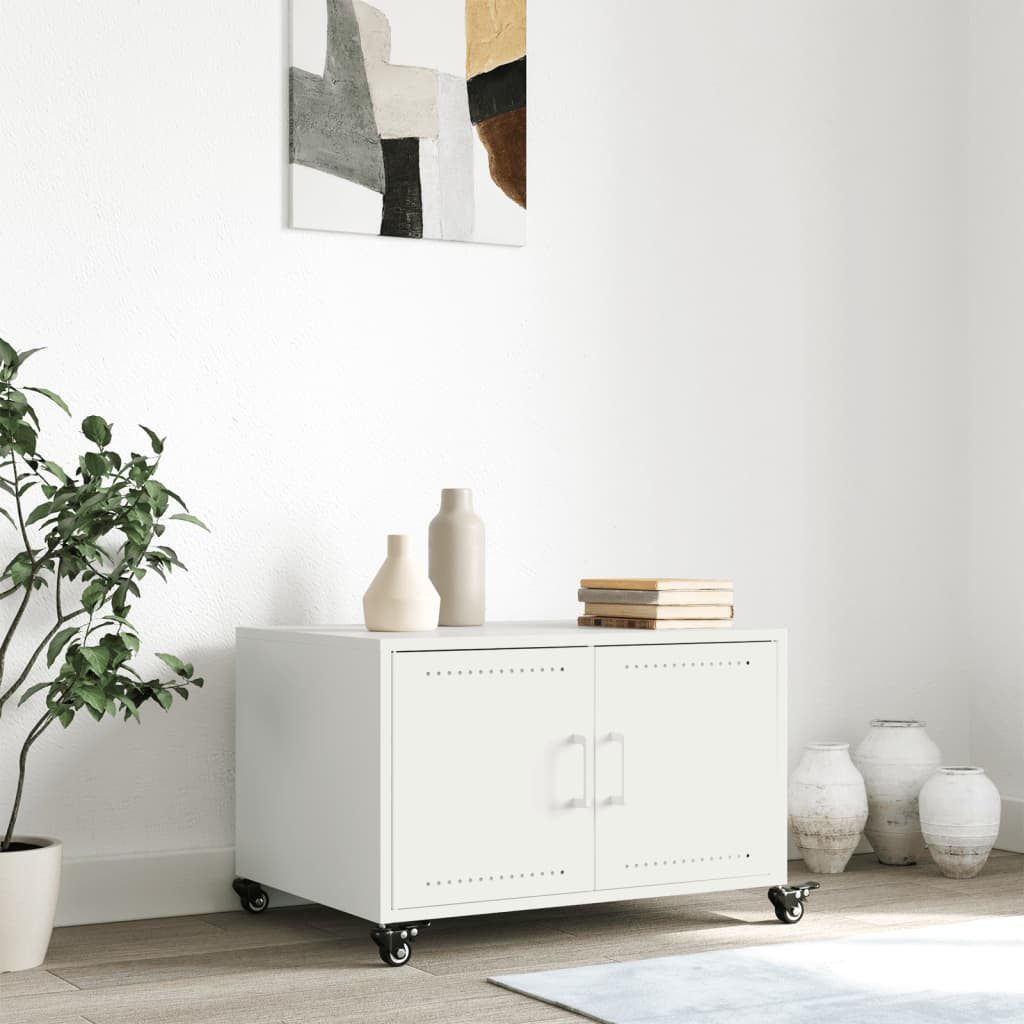 vidaXL Couchtisch Couchtisch Weiß 68x50x43,5 cm günstig online kaufen