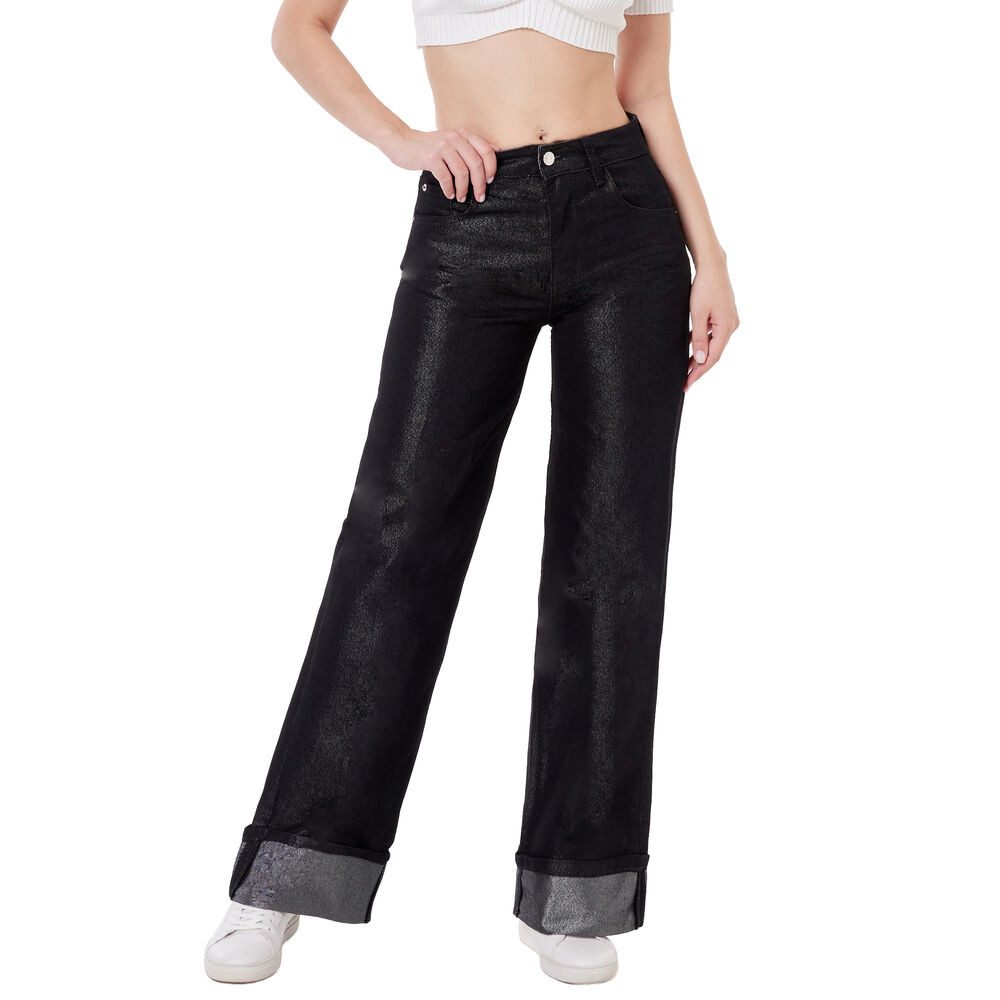 Ital-Design Weite Jeans Moderne Damen Jeans günstig online kaufen