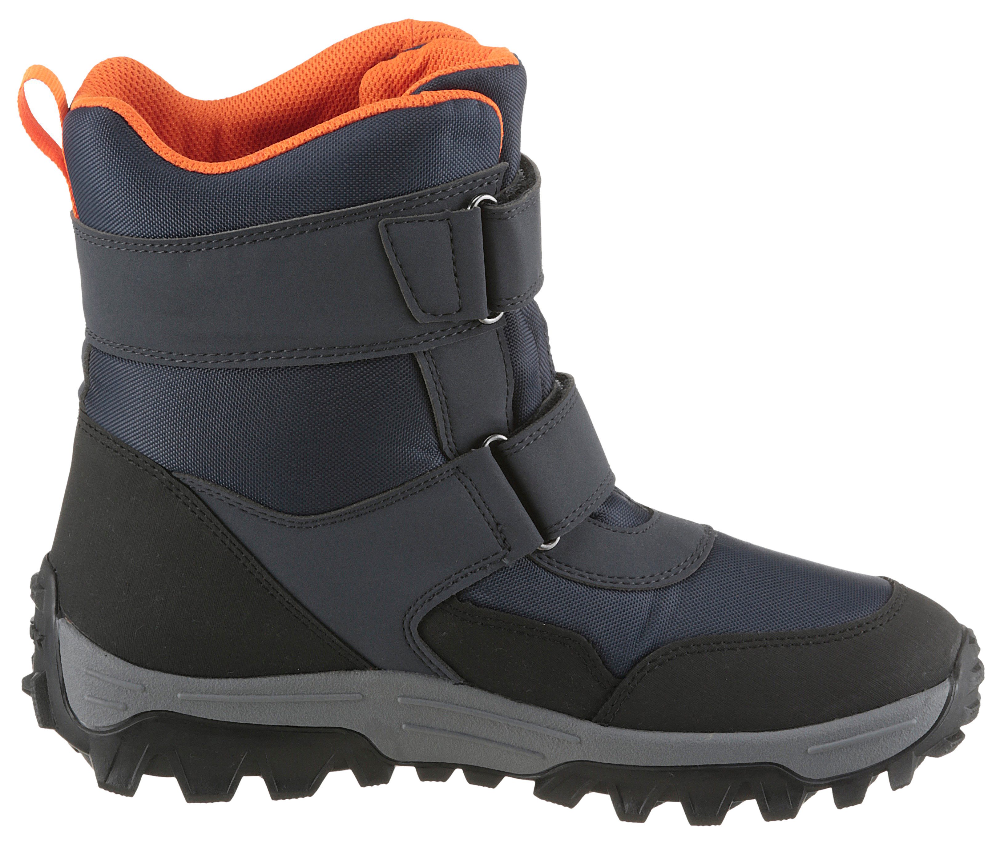 Geox J HIMALAYA BOY B ABX Winterstiefel Snowboots, Klettstiefel mit Warmfutter, Größenschablone zum Download