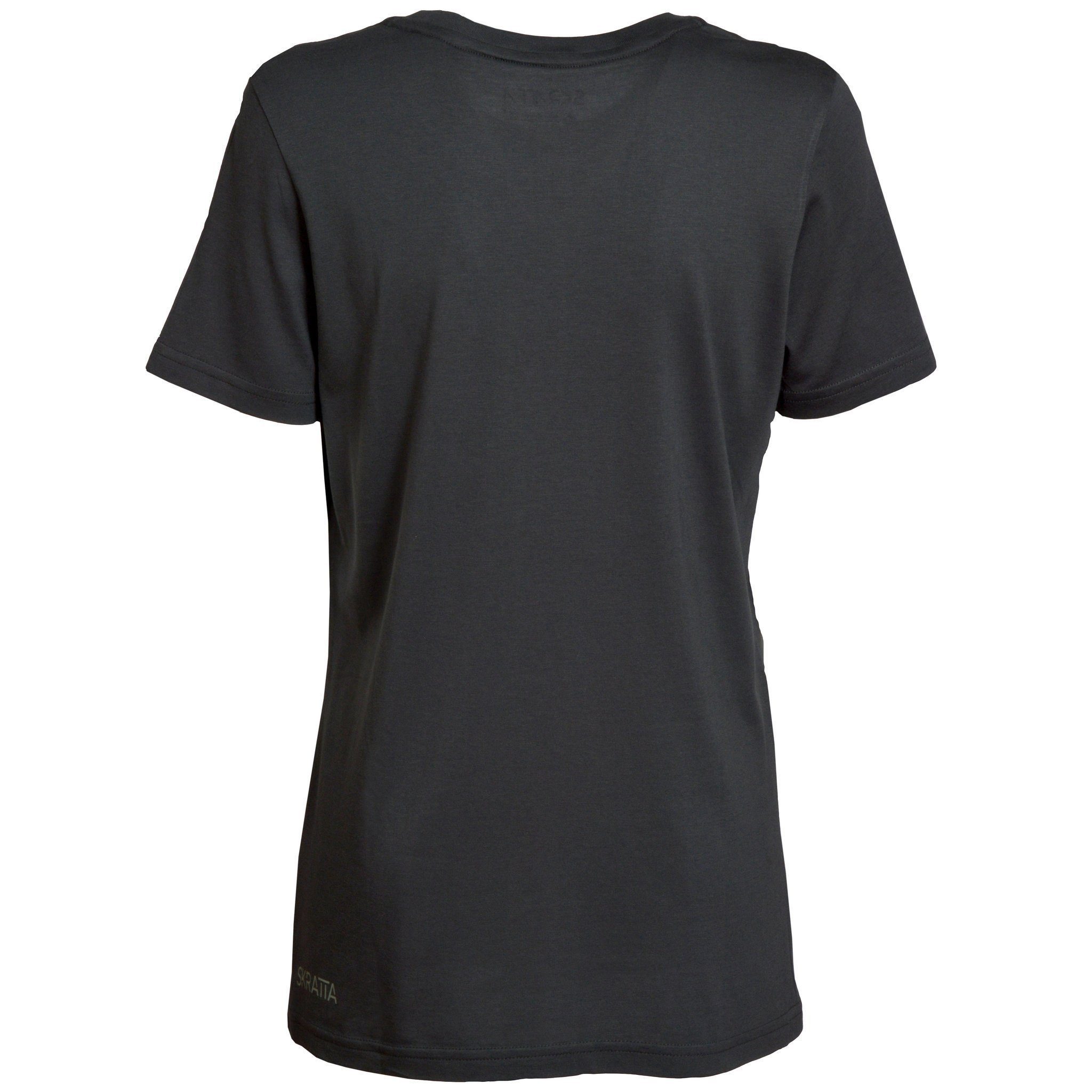 Skratta T-Shirt Skratta - Damen T-Shirt ALVA Modal Shirt Bio Baumwolle, gra günstig online kaufen