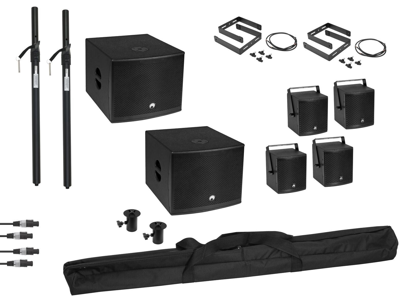 OMNITRONIC Big Molly Set Lautsprechersystem