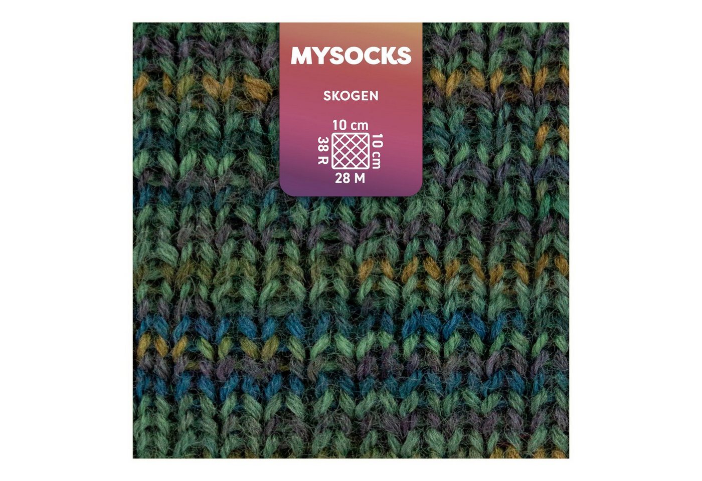 Thumbnail - myboshi mysocks Sockenwolle, 4-fädig, mit Label Häkelwolle, 420 m (8-St., Sockenwolle mit Label 4-fädig), Farbverlauf
