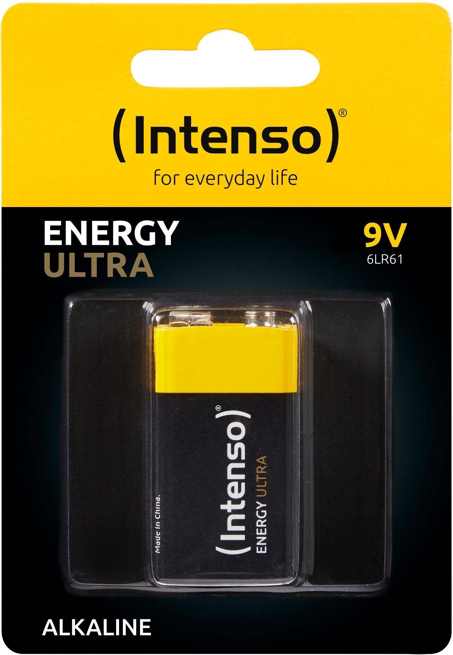 E Energy (1 Ultra 6LR61 St) Stck 1 Batterie, Intenso