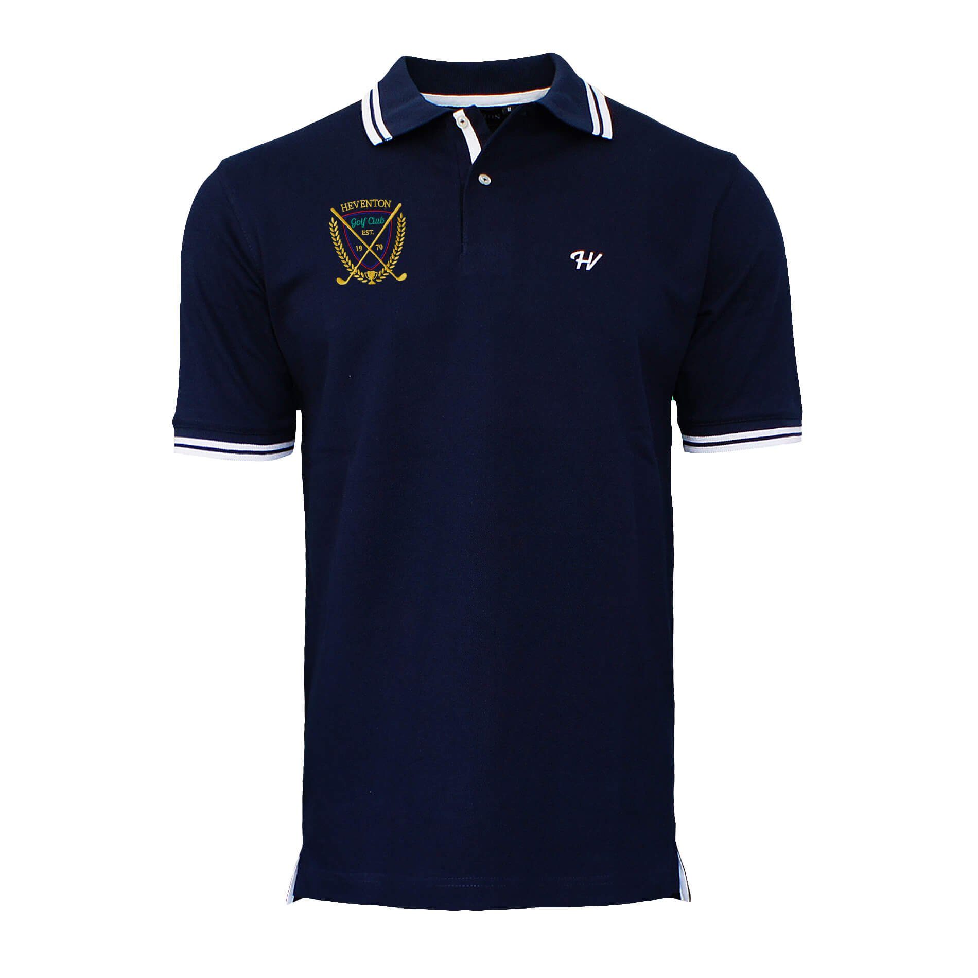 HEVENTON Poloshirt Piqué Navy