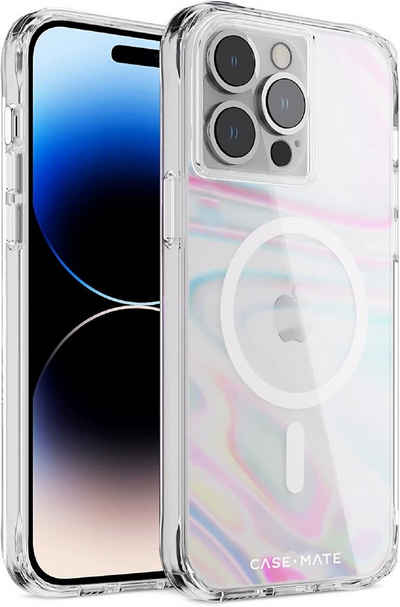 Case-Mate Handyhülle Soap Bubble MagSafe, iPhone 14 Pro Max Hülle mit MagSafe, 3 m Fallschutz