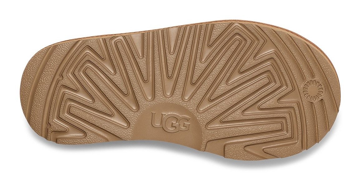 UGG CLASSIC SLIP-ON Pantoffel Pantoffel, Homeslipper mit Textil-Einfass