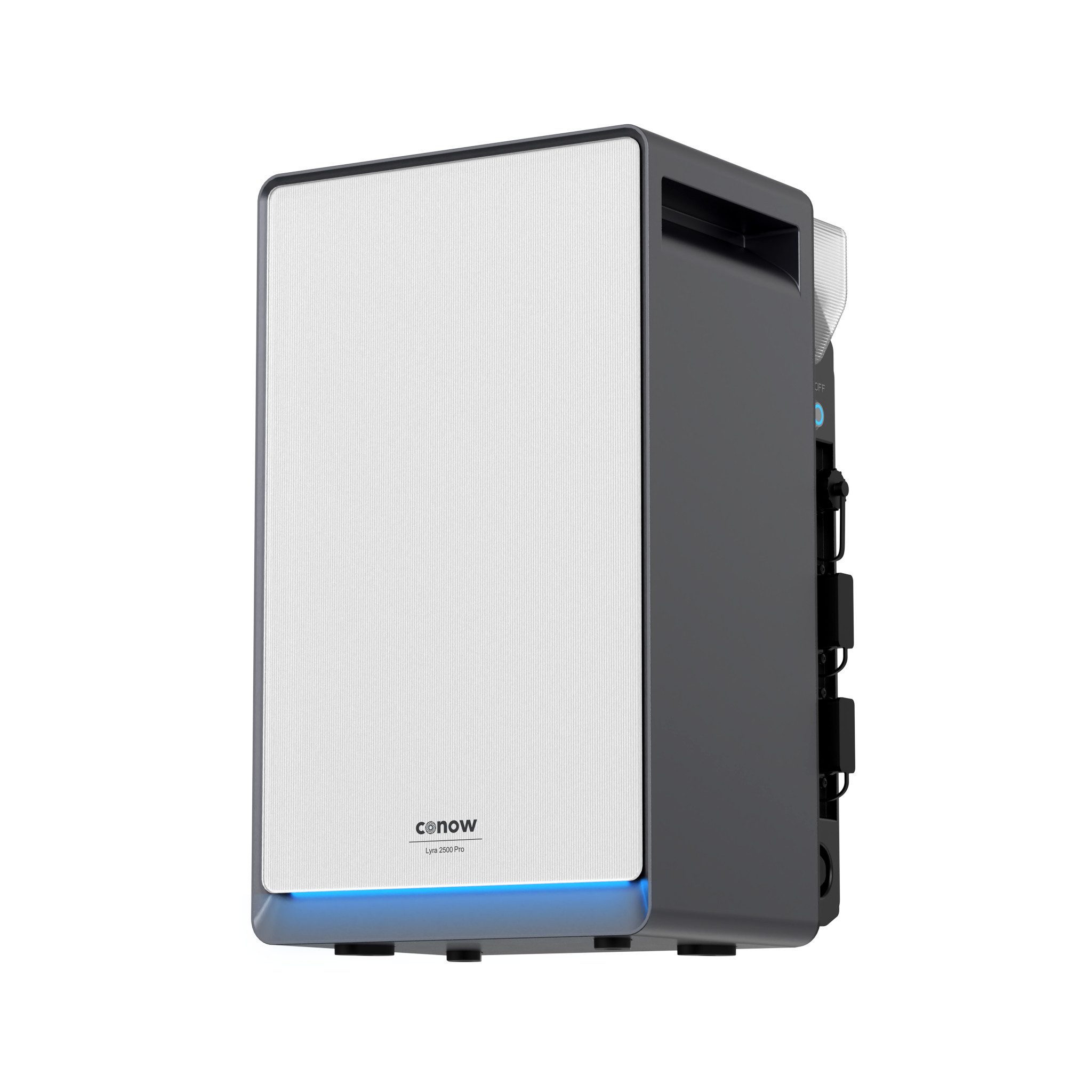 Conow Balkonkraftwerk Conow Tuya Lyra 2500 Pro Speicher für Balkonkraftwerke 2560Wh, 1500 W, (Set), IP65, LiFePO4, 1500 W bidirektionale Leistung, 4 MPPT, Plug und Play