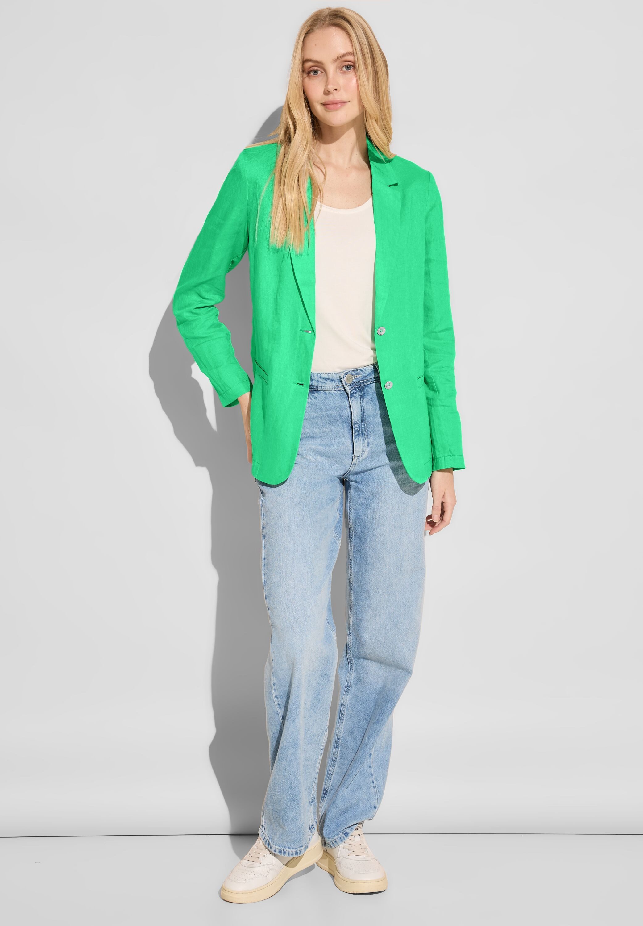 STREET ONE Longblazer in Unifarbe