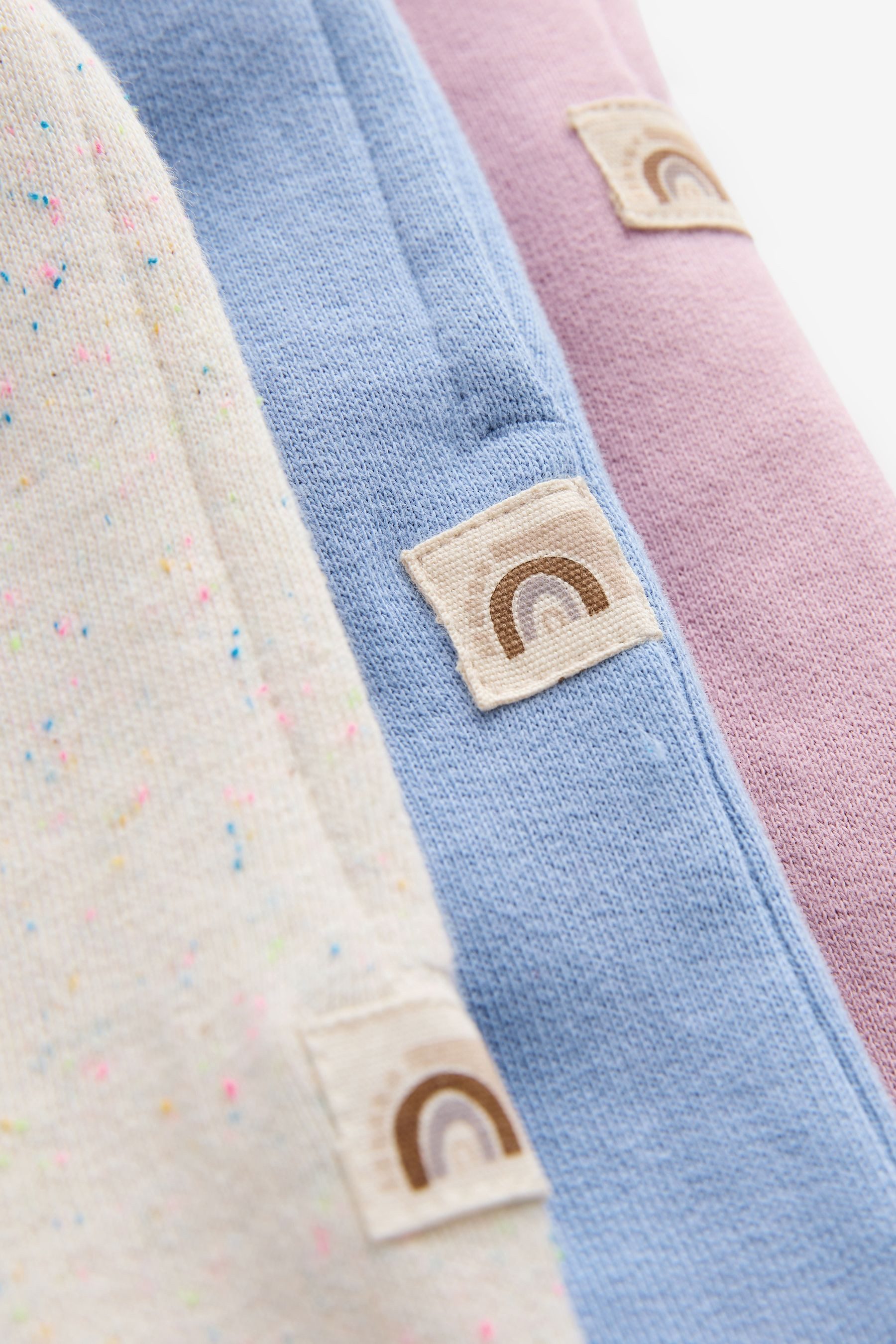 Next Jogginghose Jogginghose mit weitem Bein, 3er-Pack (3-tlg)