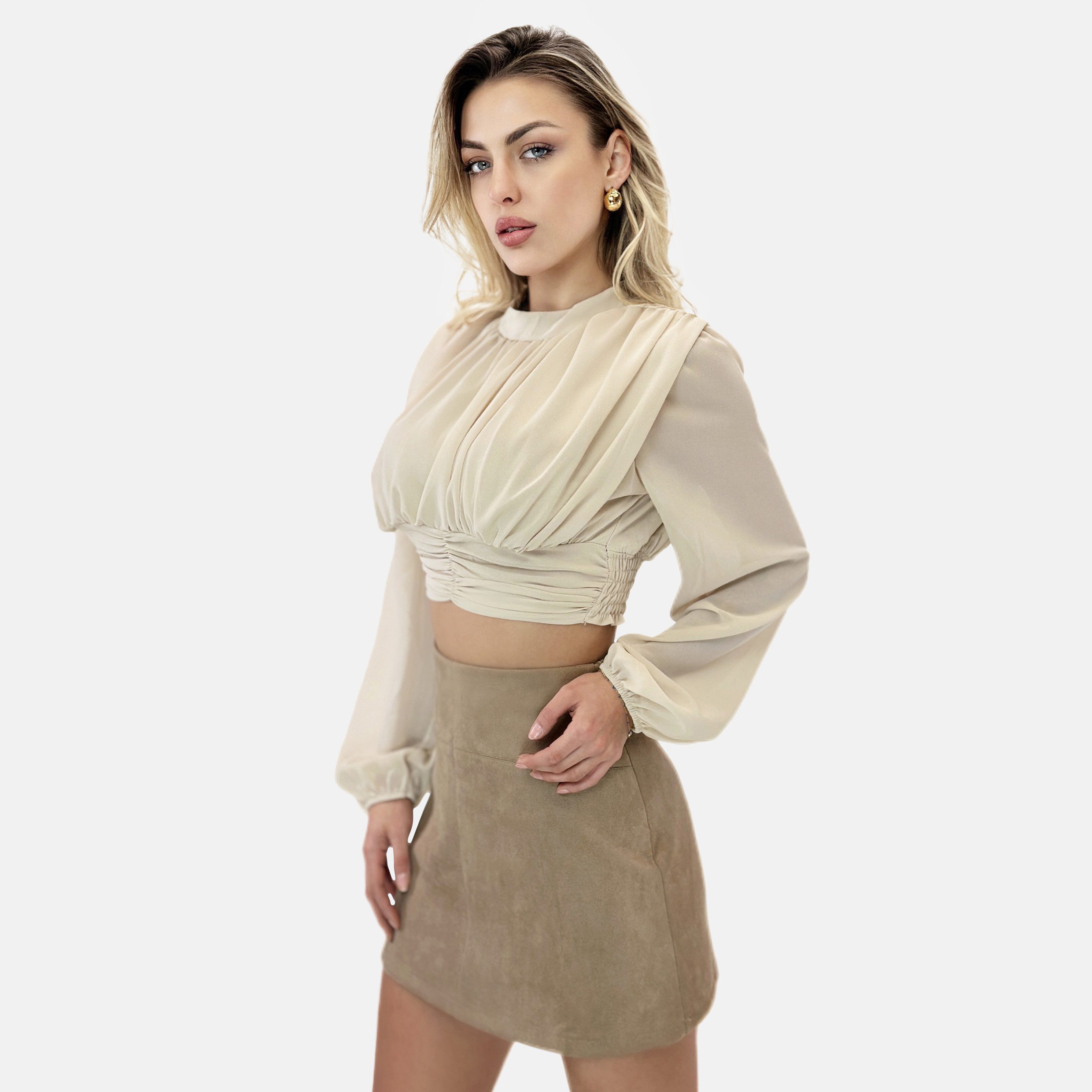 Elara Blusentop Damen Oberteil (1-tlg) günstig online kaufen