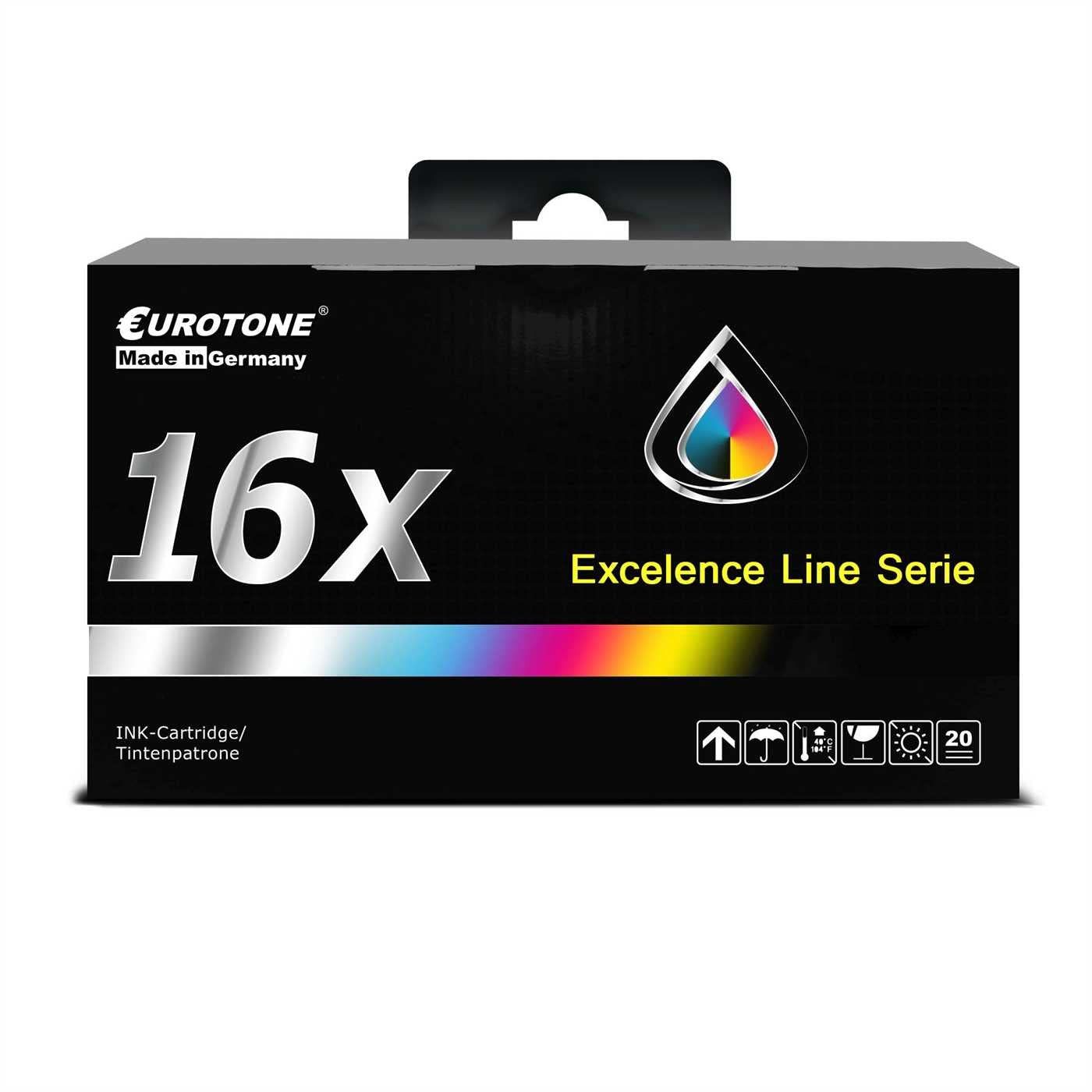 Eurotone Tonerkartusche EuroPro Patronen 16x kompatibel für HP 251 276 8100 8600 8610 8615…, (Multipack, 16-St., 16-teiliges Set), Kompatibel, sofort einsatzbereit