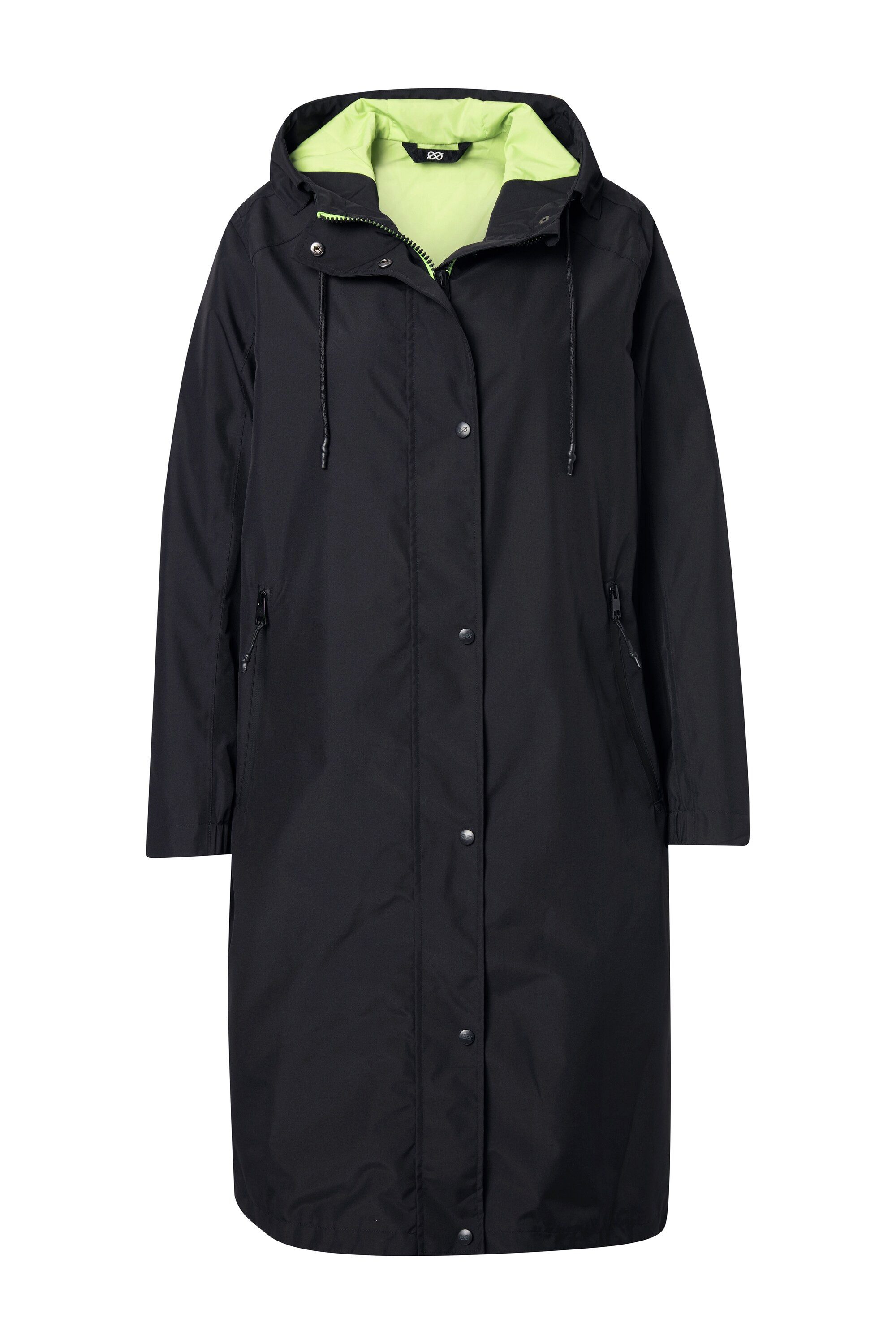 Laurasøn Funktionsjacke Funktionsmantel Kapuze 2-Wege-Zipper günstig online kaufen