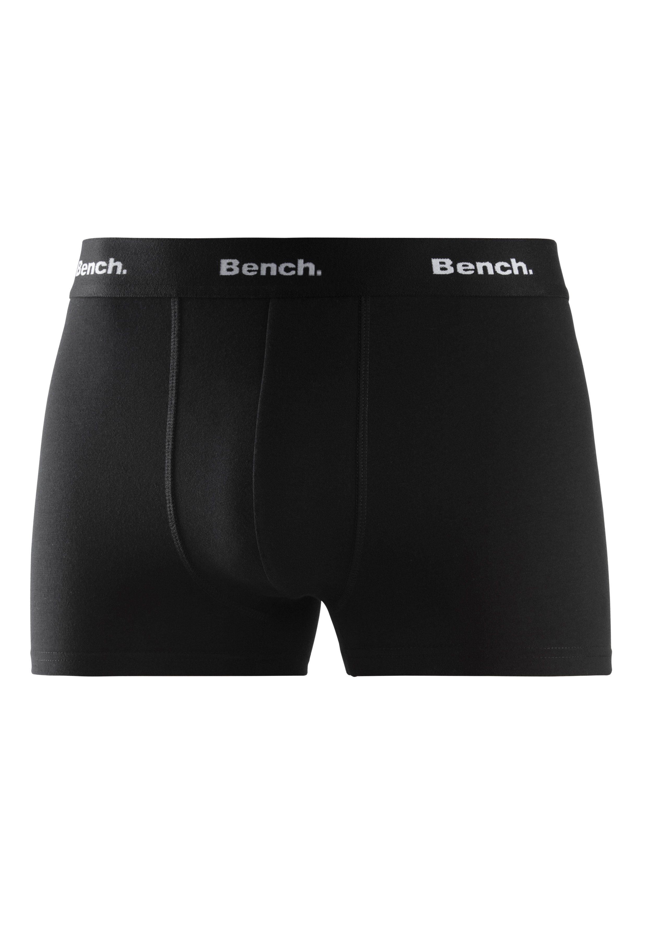 Bench. Boxer (Packung, 4-St) schwarz kontrastfarbigem Bund mit
