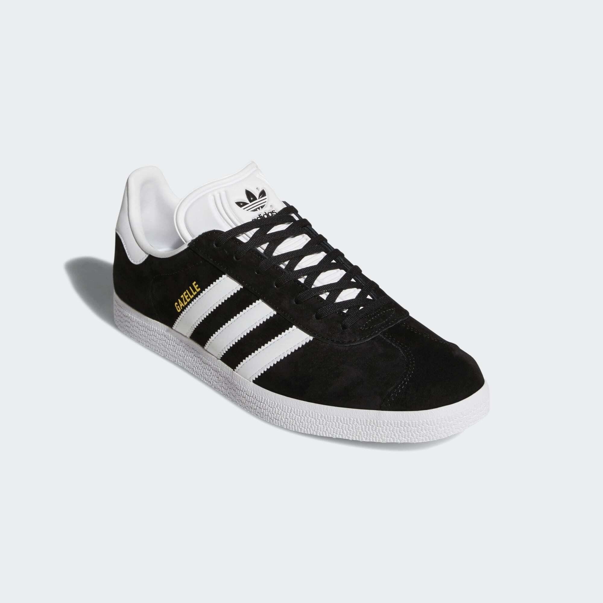 adidas Originals GAZELLE SCHUH Sneaker Core Black / Footwear White / Clear Granite