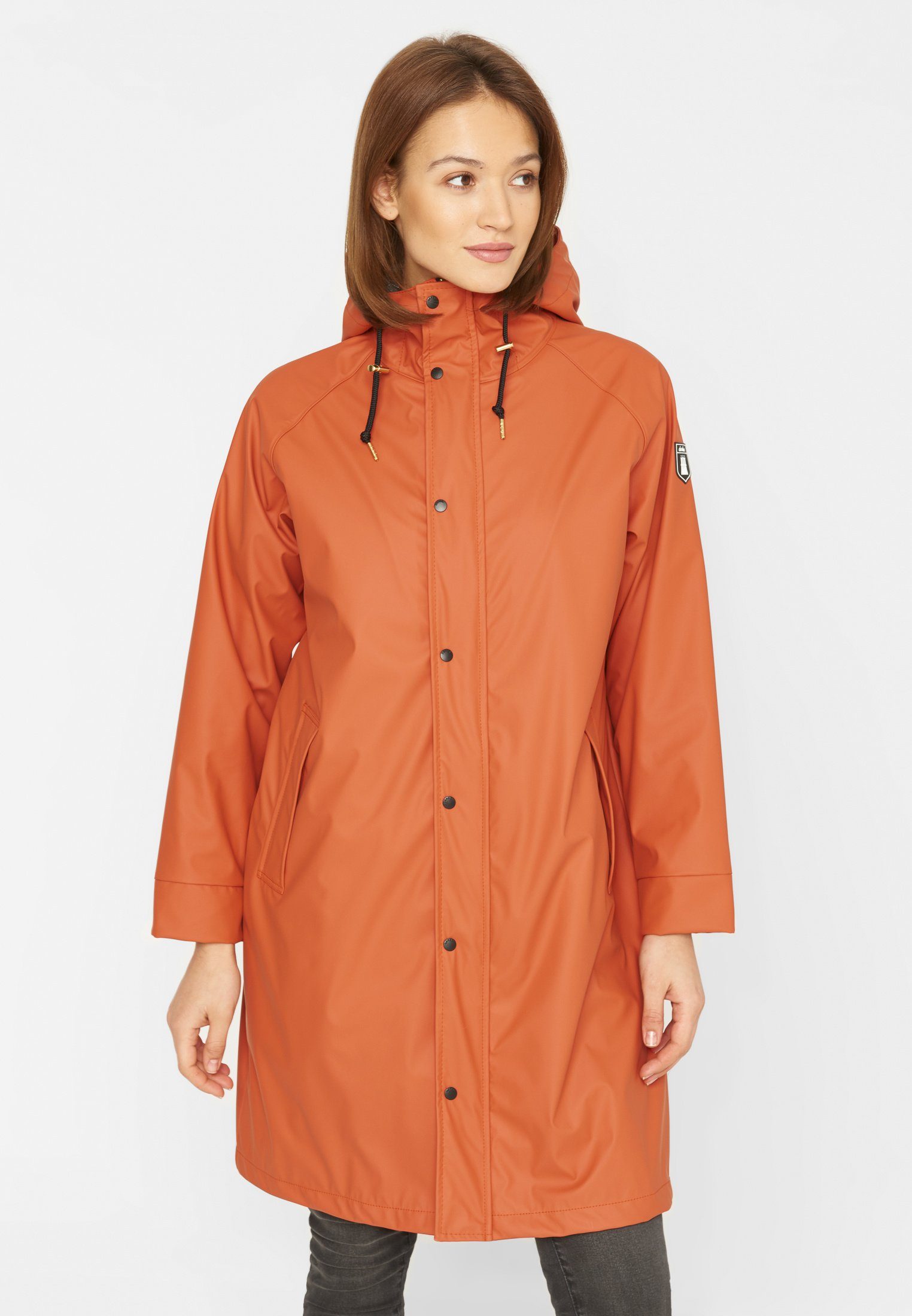 Derbe Regenjacke Wittby wasserabweisend, PVC frei, Innentasche