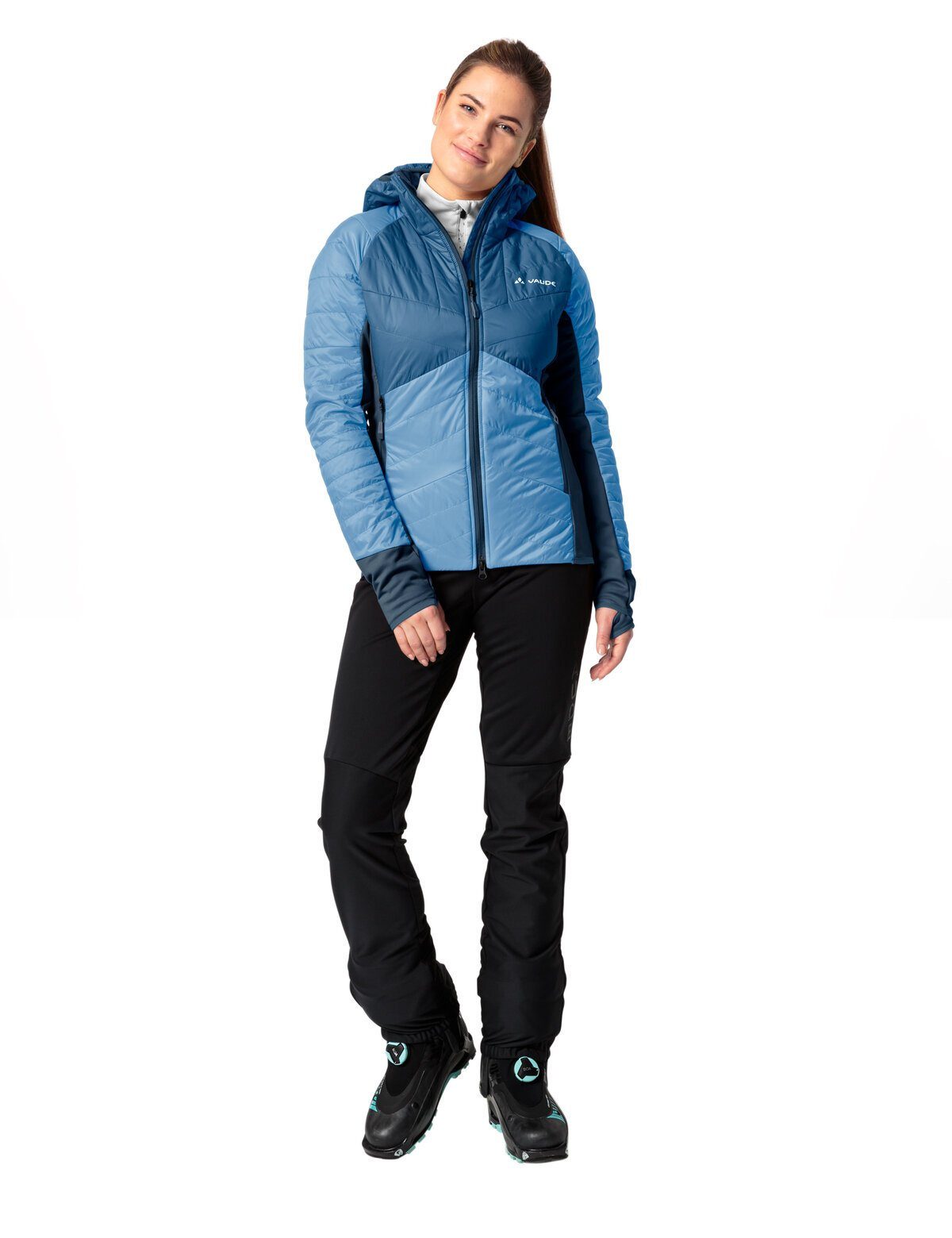 Women's Sesvenna Klimaneutral Jacket ultramarine (1-St) kompensiert IV Outdoorjacke VAUDE