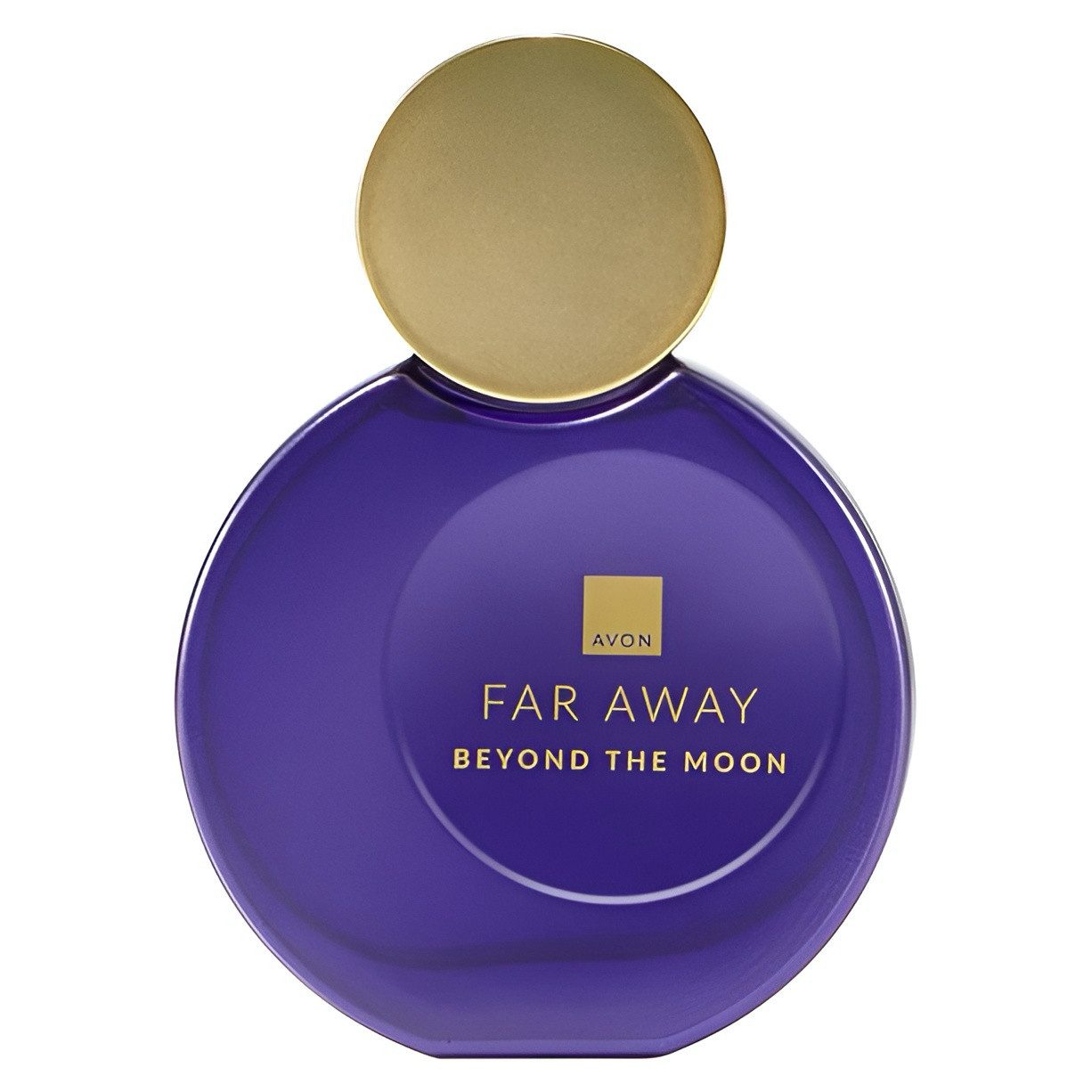 AVON Cosmetics Eau de Parfum Far Away Beyond The Moon Spray 50ml, Taschenspray, Bodylotion, Duft, 1-tlg., Wildkirsche, Belle de Nuit und Sandelholz, Weiße Blume