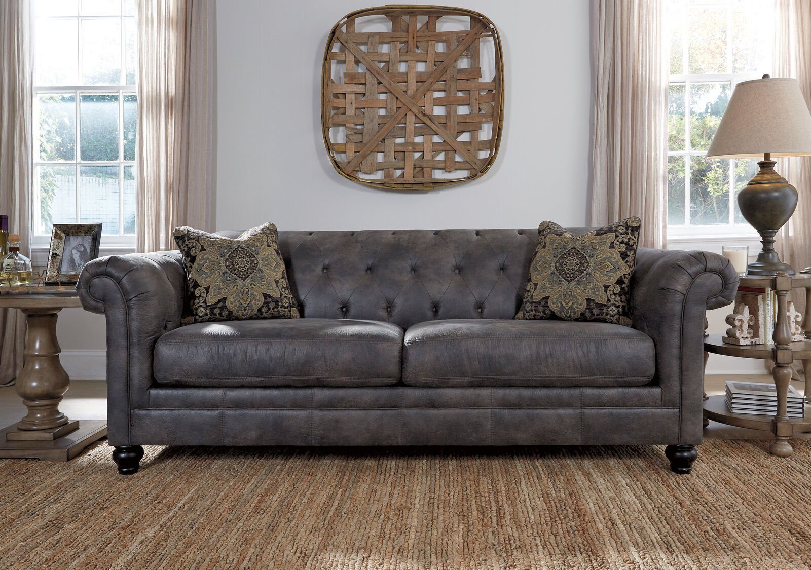 JVmoebel 3-Sitzer Chesterfield Design Luxus Polster Sofa Couch Sitz Garnitur Leder Neu, Made in Europe