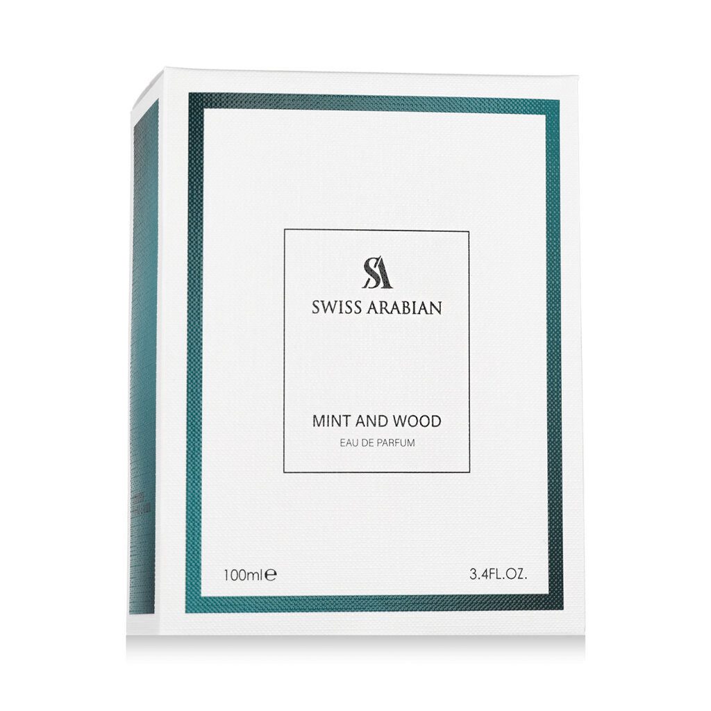 Swiss Arabian Eau de Parfum Mint & Wood – Fresh Aromatic Fougère