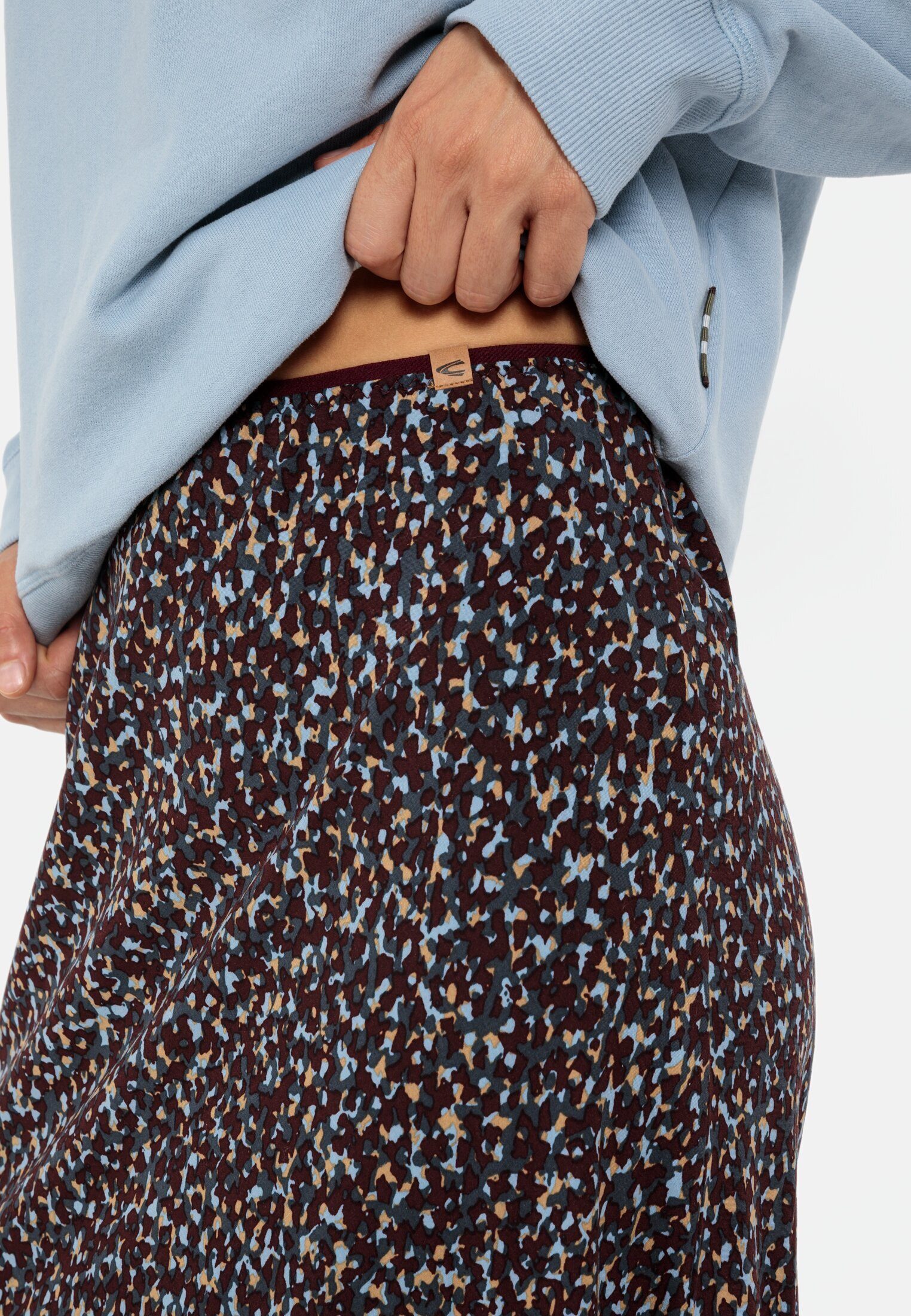 camel active Maxirock mit Allover-Print