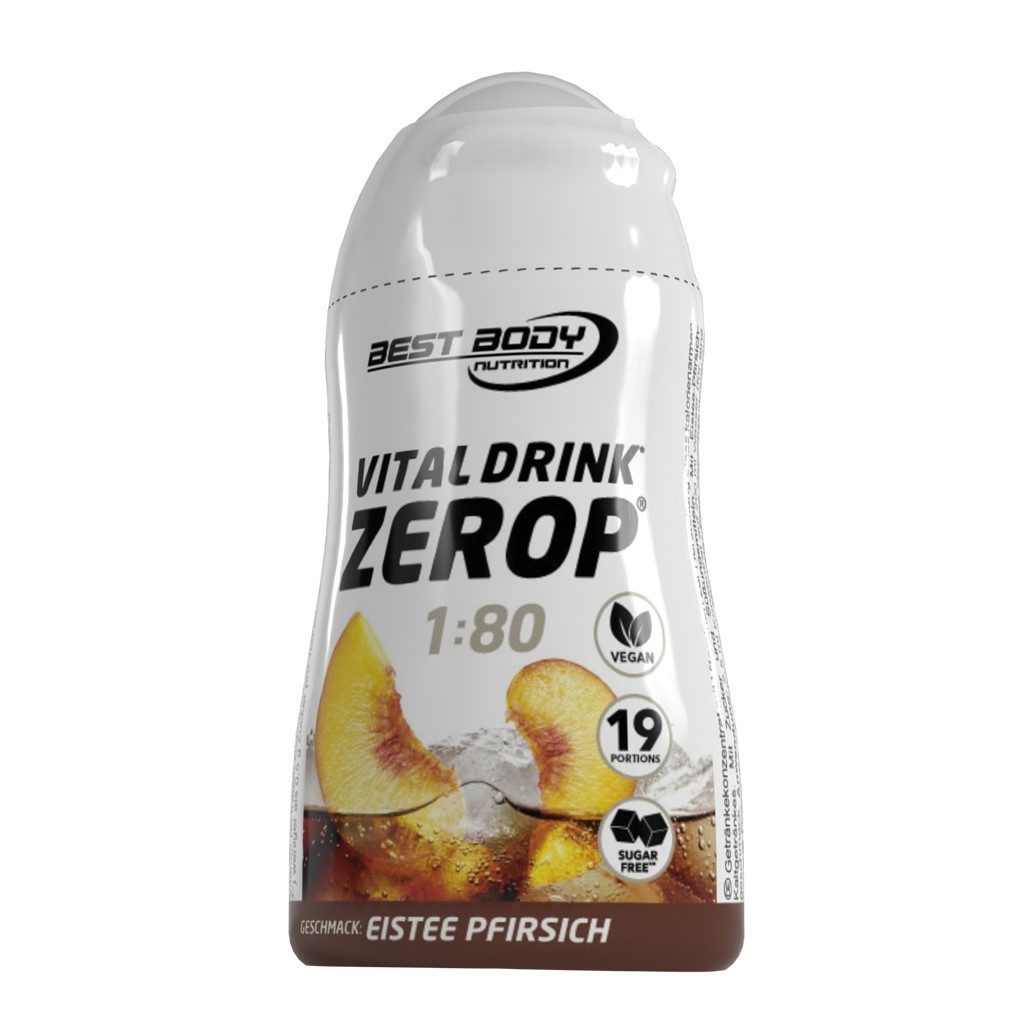 Best Body Nutrition Vital Drink Zerop - 48 ml Squeeze Flasche Flüssigkeit, Getränk
