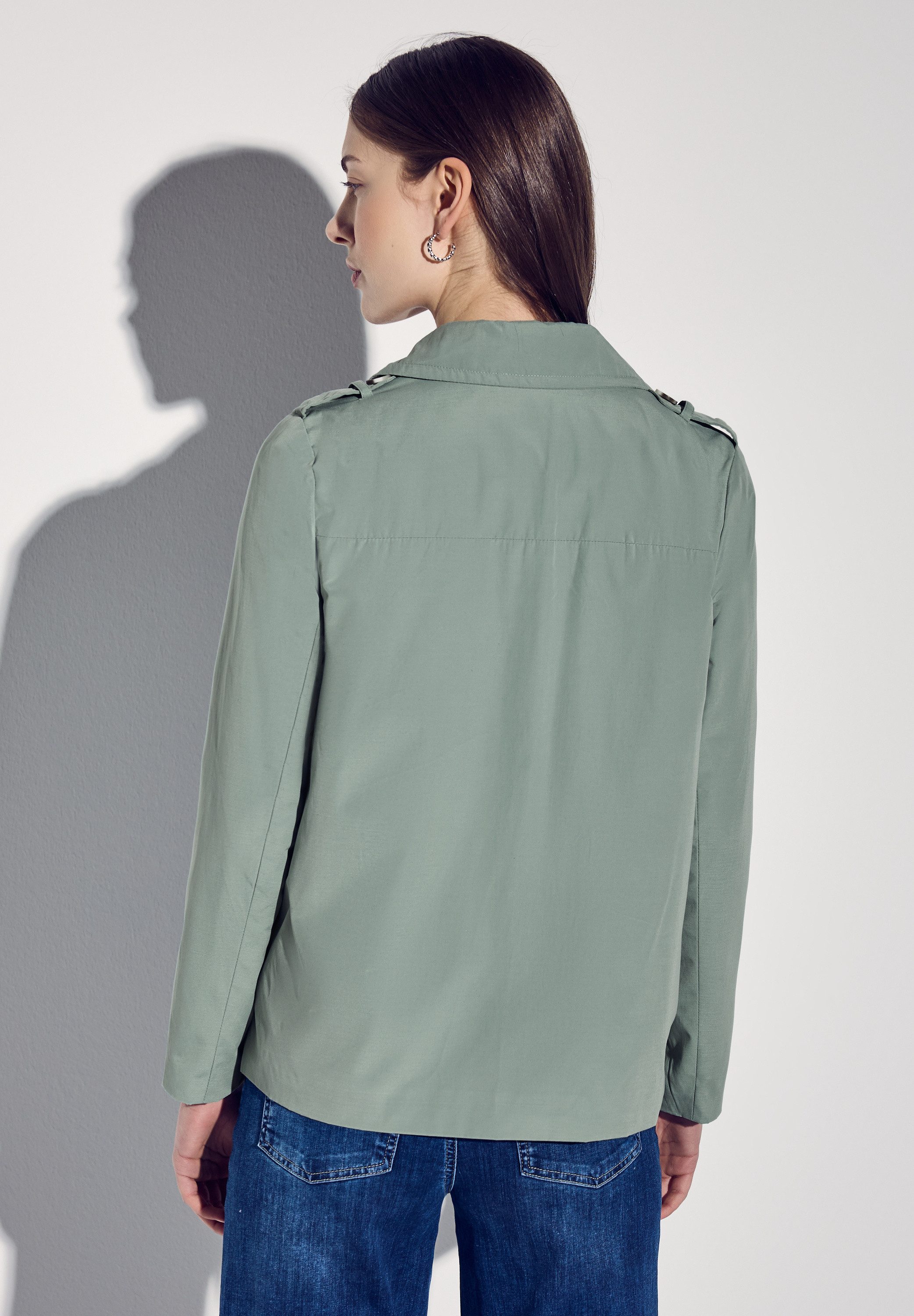STREET ONE Trenchcoat doppelreihig und mit Reverskragen günstig online kaufen
