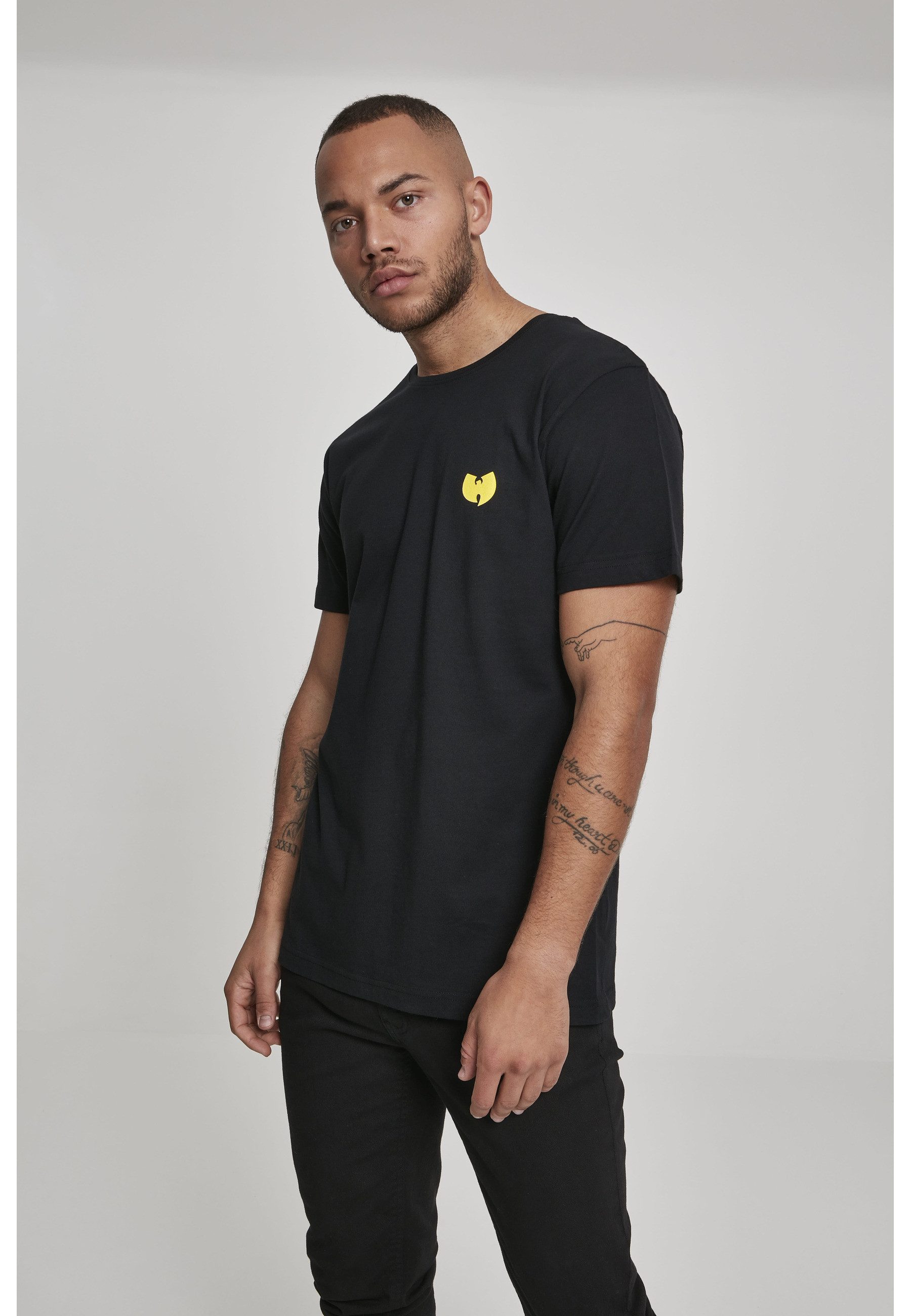 MisterTee T-Shirt MisterTee Herren Wu-Wear Front-Back Tee (1-tlg)