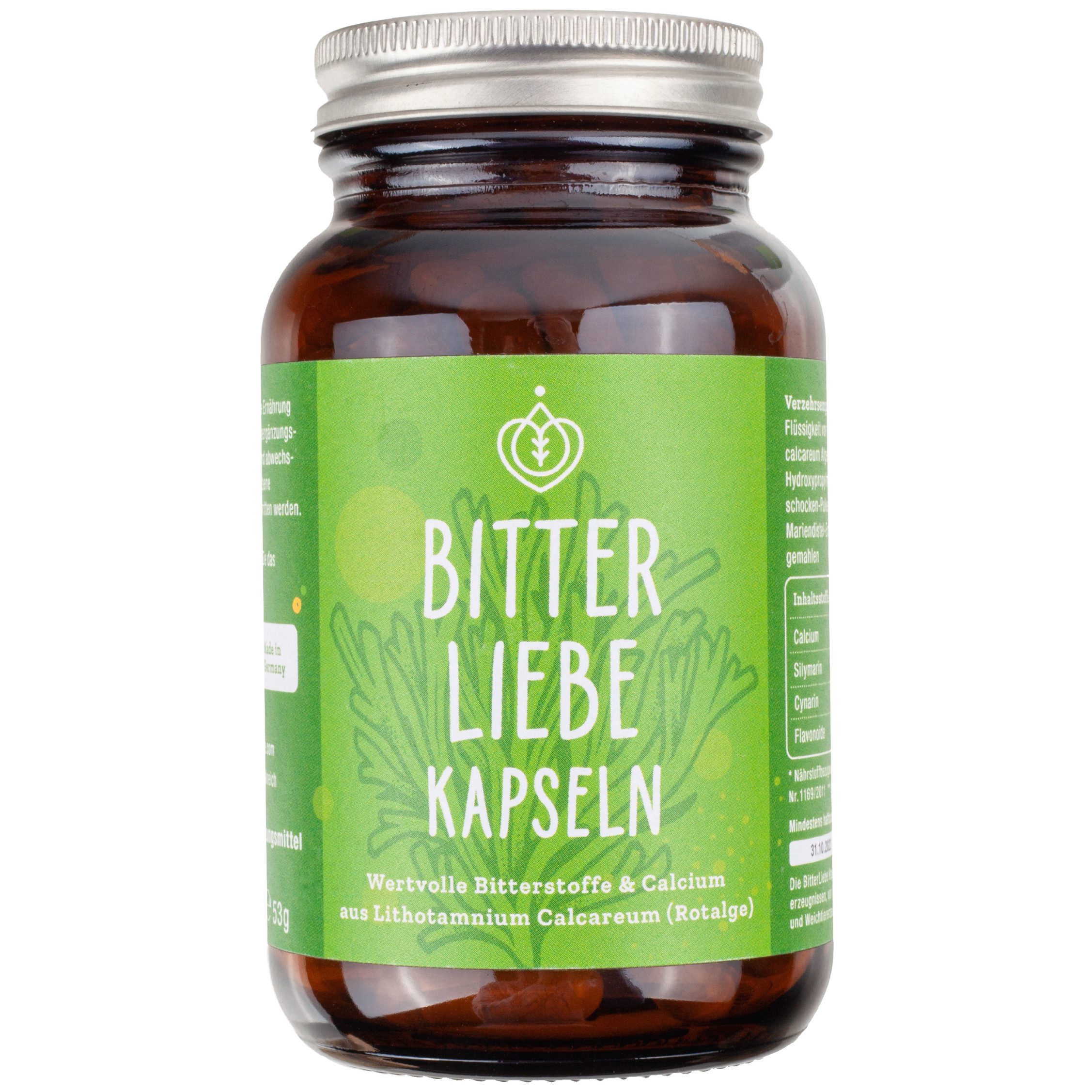 BitterLIebe - Bitterstoffe Kapseln - Rezeptur nach Hildegard von Bingen - Kapseln