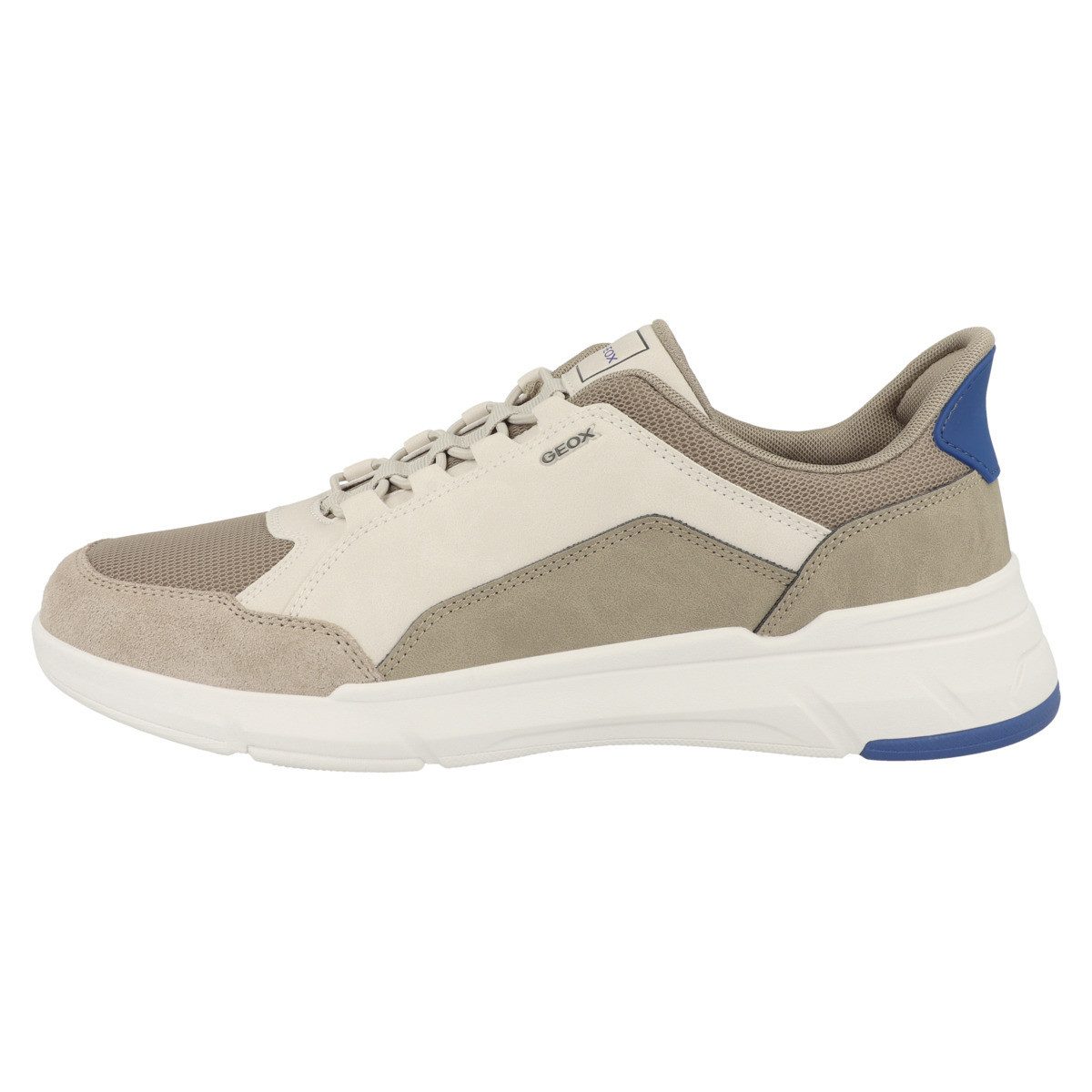 Geox U Vittour Plus A Herren Sneaker Turnschuhe, Sportschuhe, Freizeitschuhe, Halbschuhe, Schnürschuhe