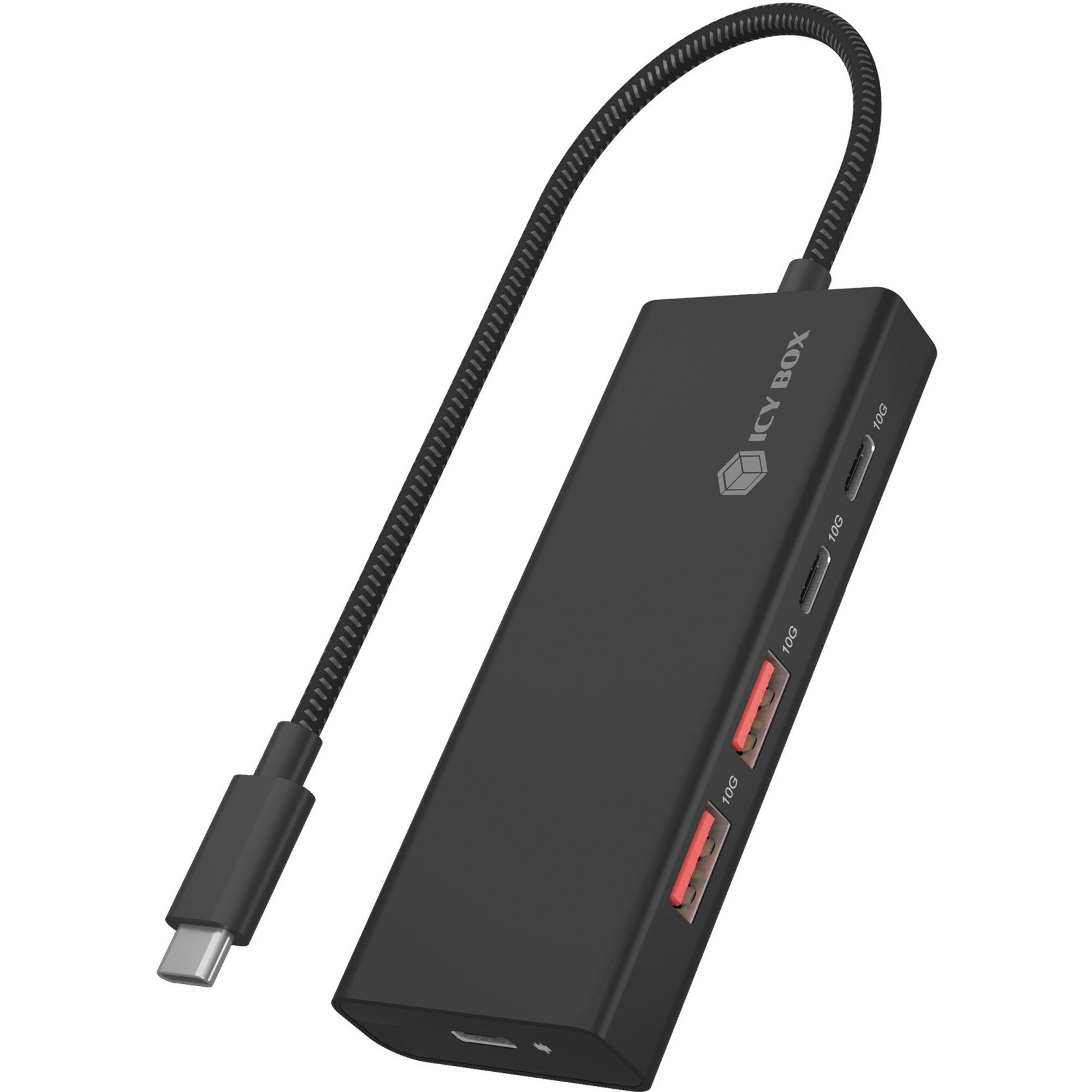 Laptop-Dockingstation ICY BOX IB-HUB1436-CPD 4-Port USB 3.2 Gen 2