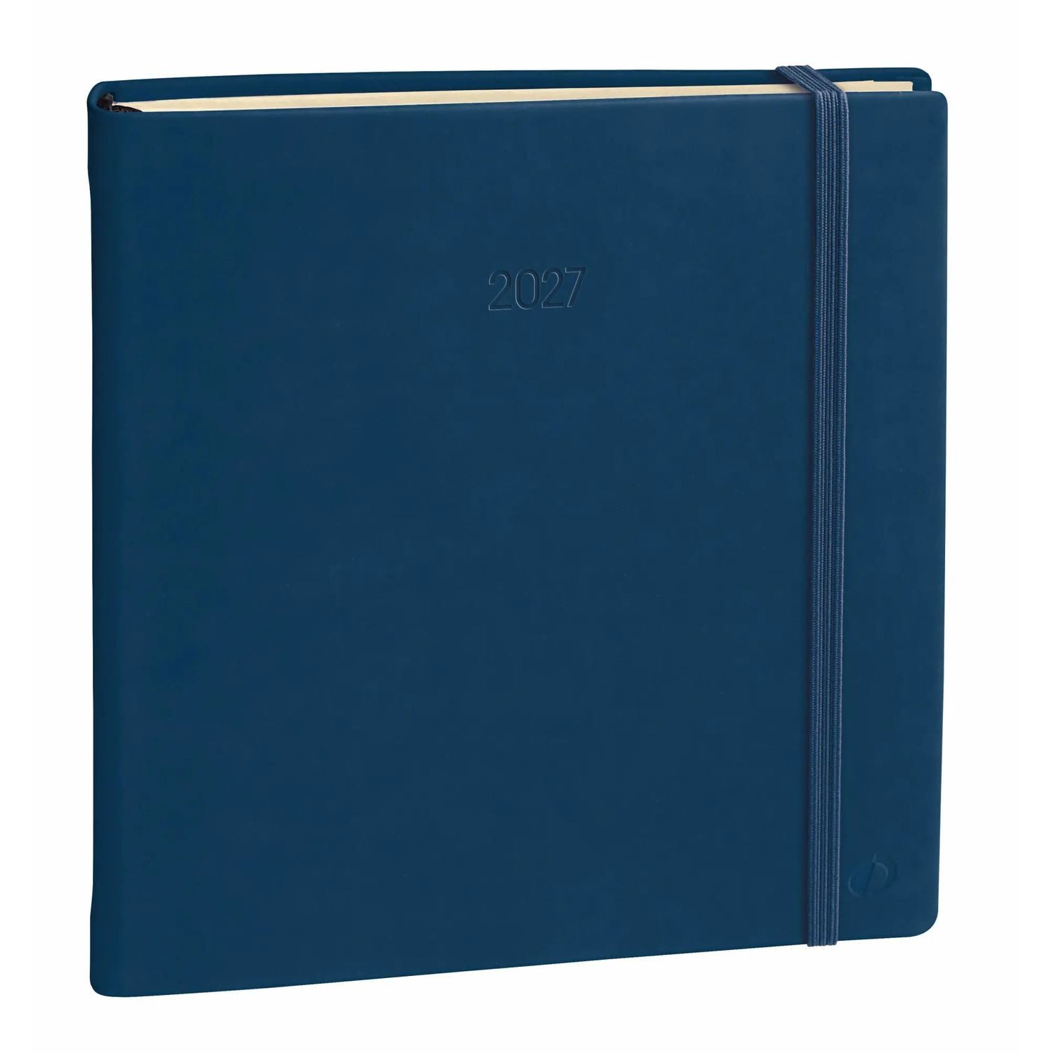 Quo Vadis Taschenkalender EXECUTIF PREST VZ Silk marinblau 2027