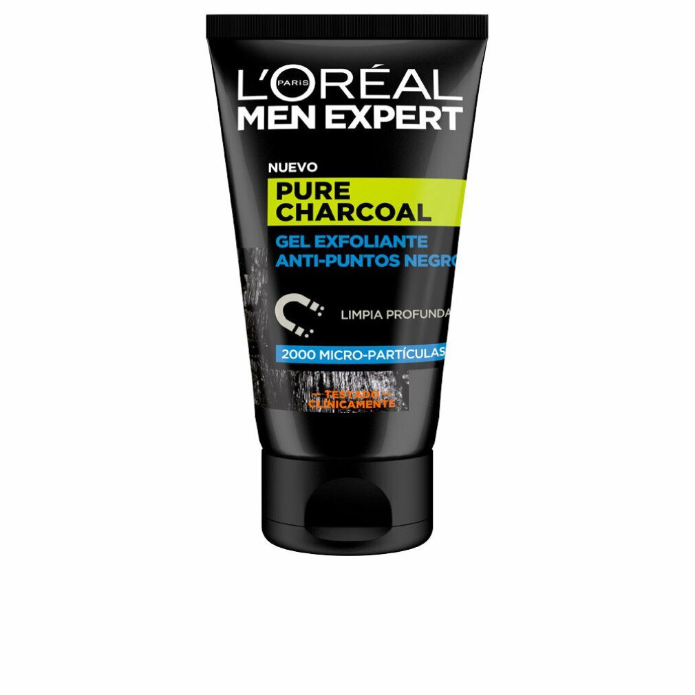 PROFESSIONNEL L'ORÉAL exfoliante Gesichtsmaske gel p.negros ml charcoal EXPERT 100 pure MEN PARIS