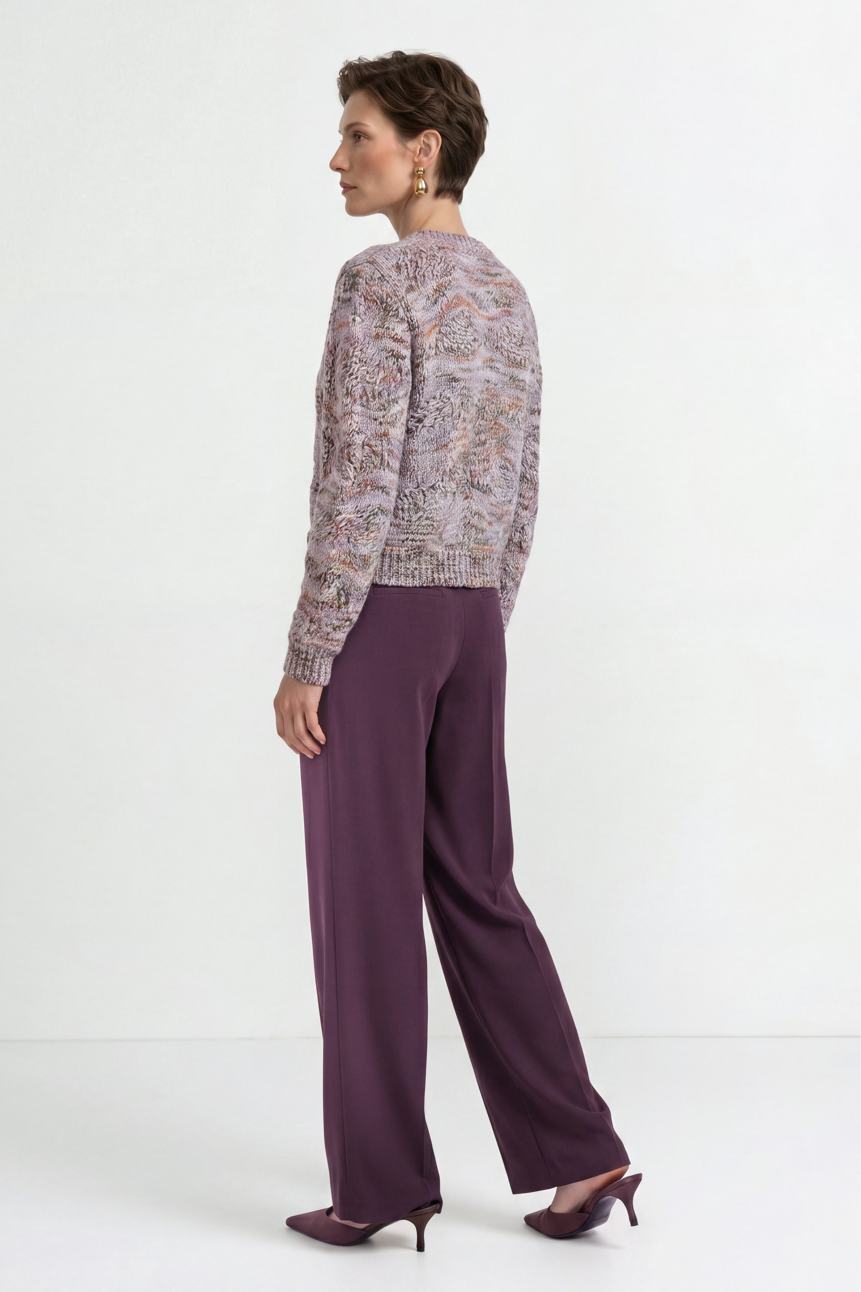 RICHROYAL Bundfaltenhose mit Bügelfalten, Wide Leg – Bild 5 von 5