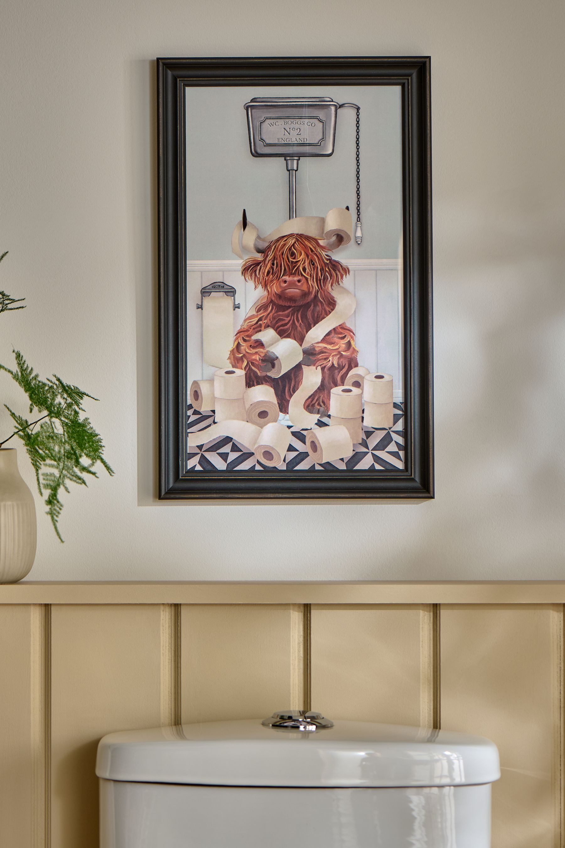 Next Wanddekoobjekt WC-Wanddeko, Hamish das Hochlandrind günstig online kaufen