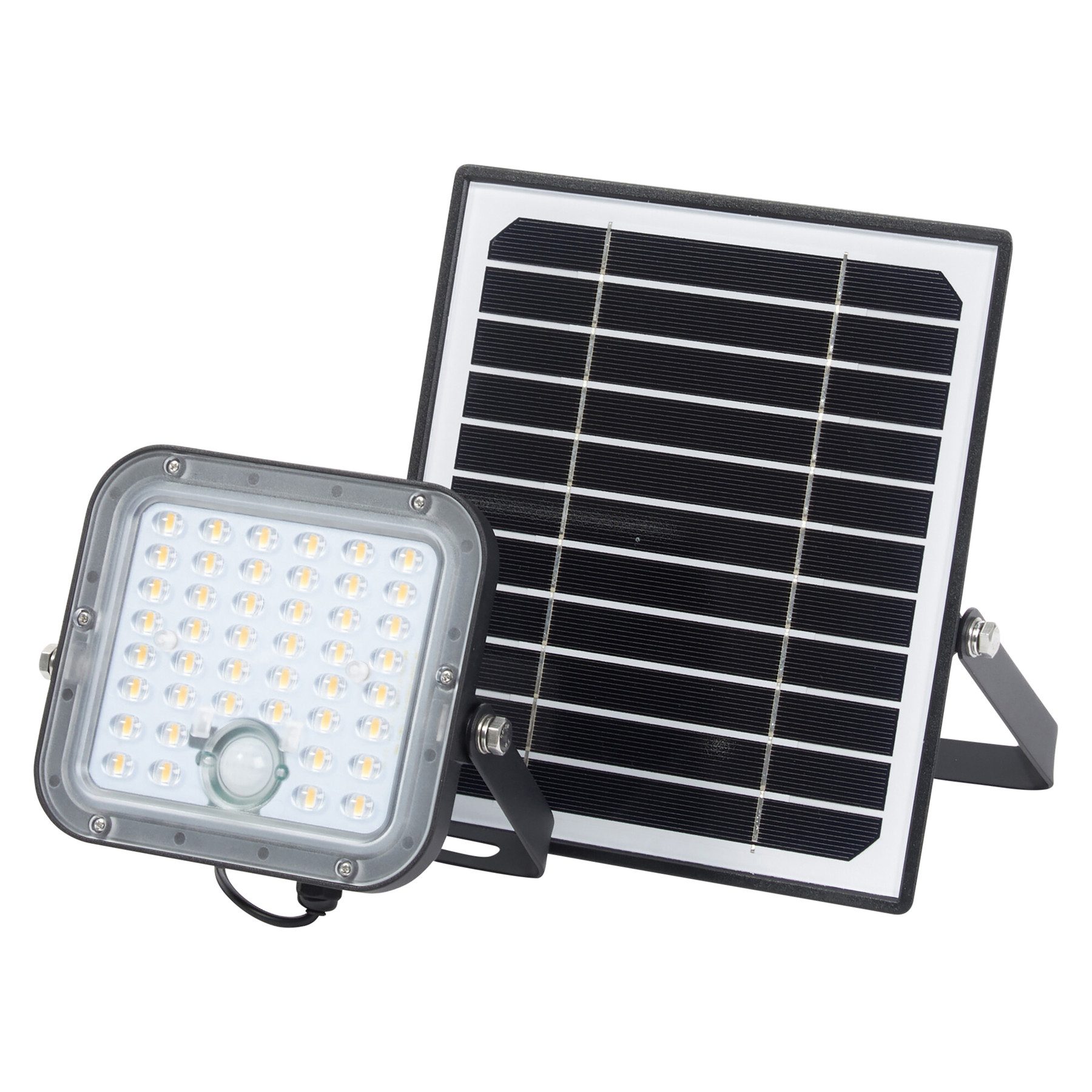 Osram LED Solarleuchte OSRAM Solar LED-Fluter, 10W, 1400lm, 4000K, schwarz