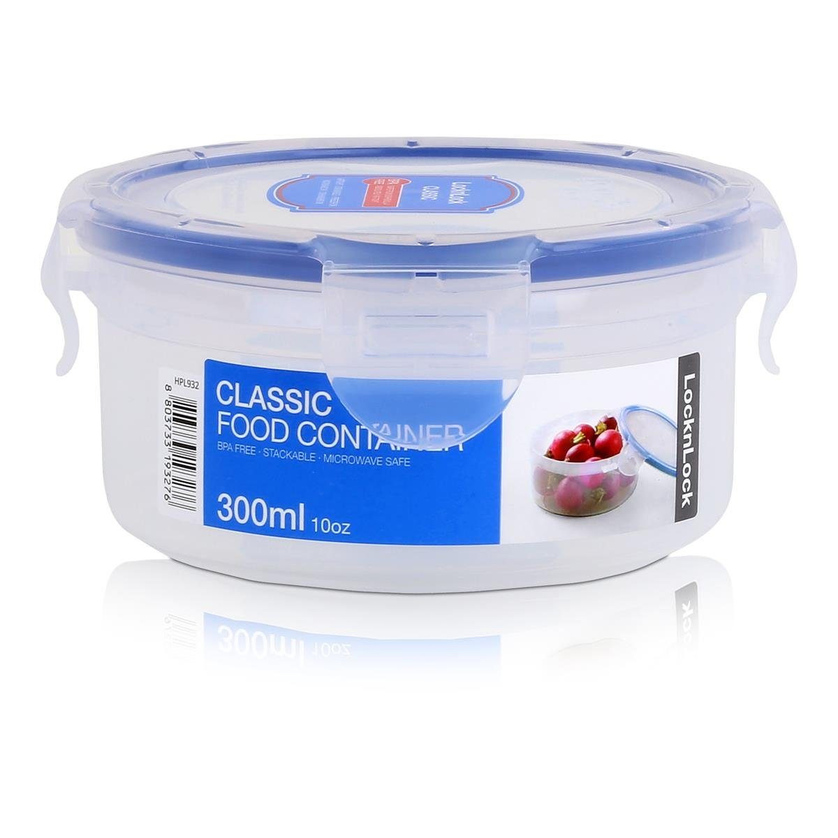 LocknLock Vorratsdose LocknLock Classic HPL932 Frischhaltedose 300ml - Luft & Wasserdicht (1, Kunststoff