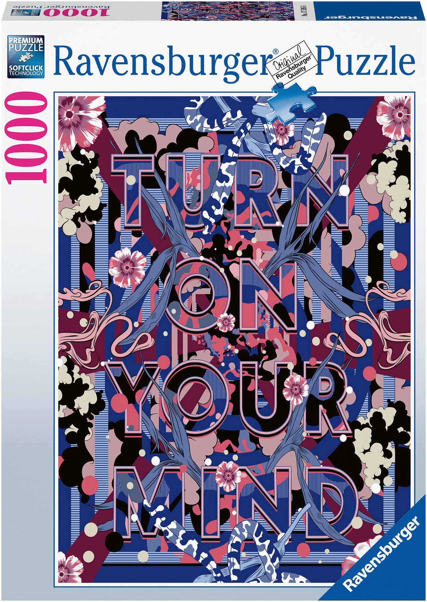 Ravensburger Puzzle Turn on your mind, 1000 Puzzleteile, Made in Germany, FSC® - schützt Wald - weltweit
