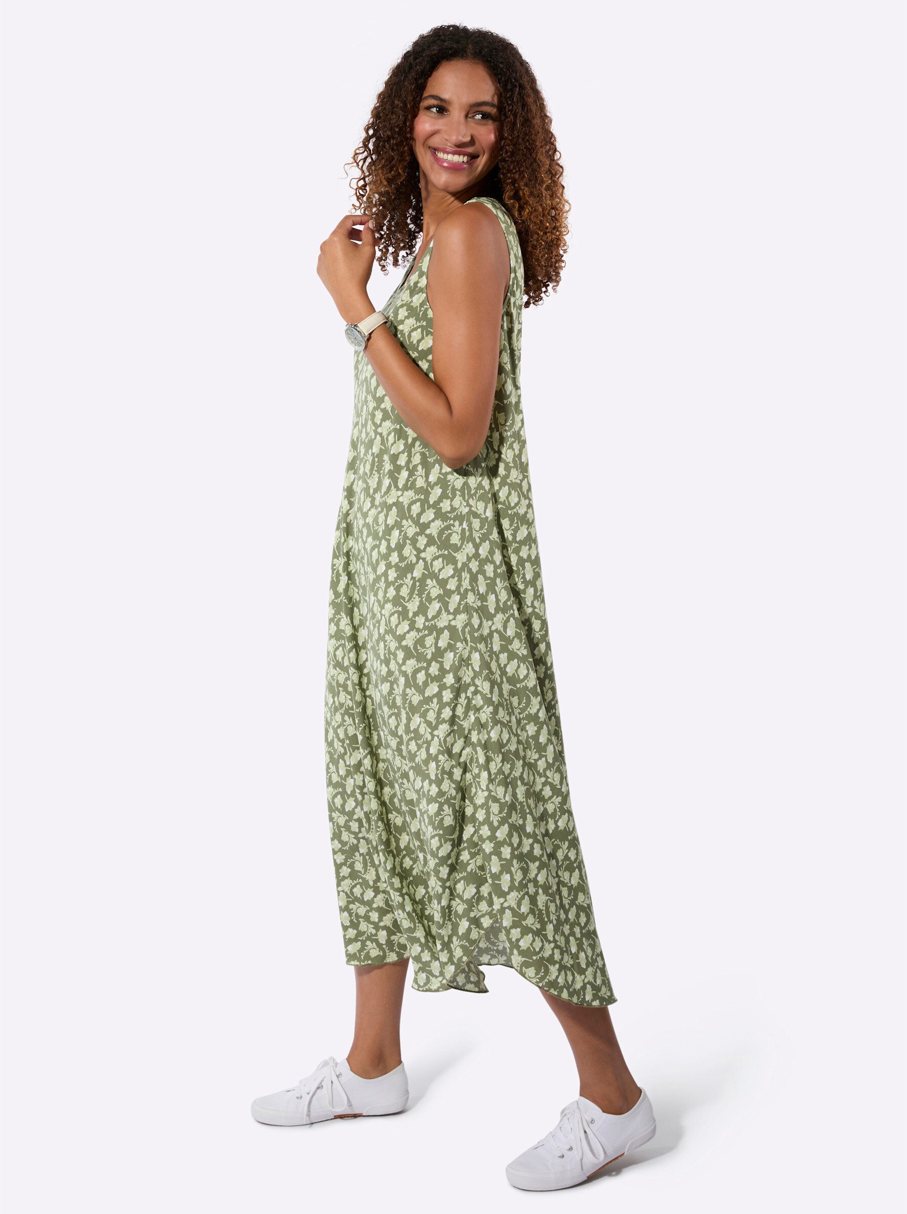 Witt Etuikleid Druck-Kleid Ärmellos – Bild 5 von 5